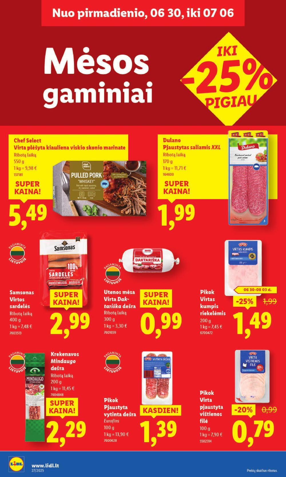 lidl - LIDL - Maisto prekių pasiūlymai (2025 06 30 - 2025 07 06) - page: 28 lidl - LIDL - Maisto prekių pasiūlymai (2025 06 30 - 2025 07 06) - page: 28