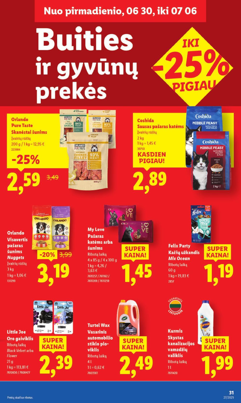 lidl - LIDL - Maisto prekių pasiūlymai (2025 06 30 - 2025 07 06) - page: 39 lidl - LIDL - Maisto prekių pasiūlymai (2025 06 30 - 2025 07 06) - page: 39