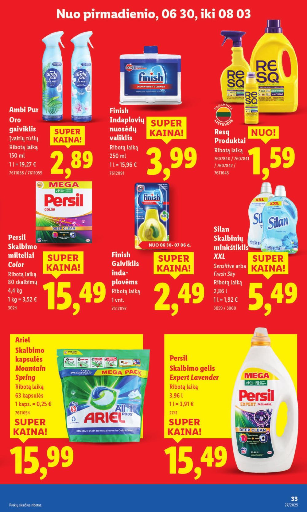 lidl - LIDL - Maisto prekių pasiūlymai (2025 06 30 - 2025 07 06) - page: 41 lidl - LIDL - Maisto prekių pasiūlymai (2025 06 30 - 2025 07 06) - page: 41