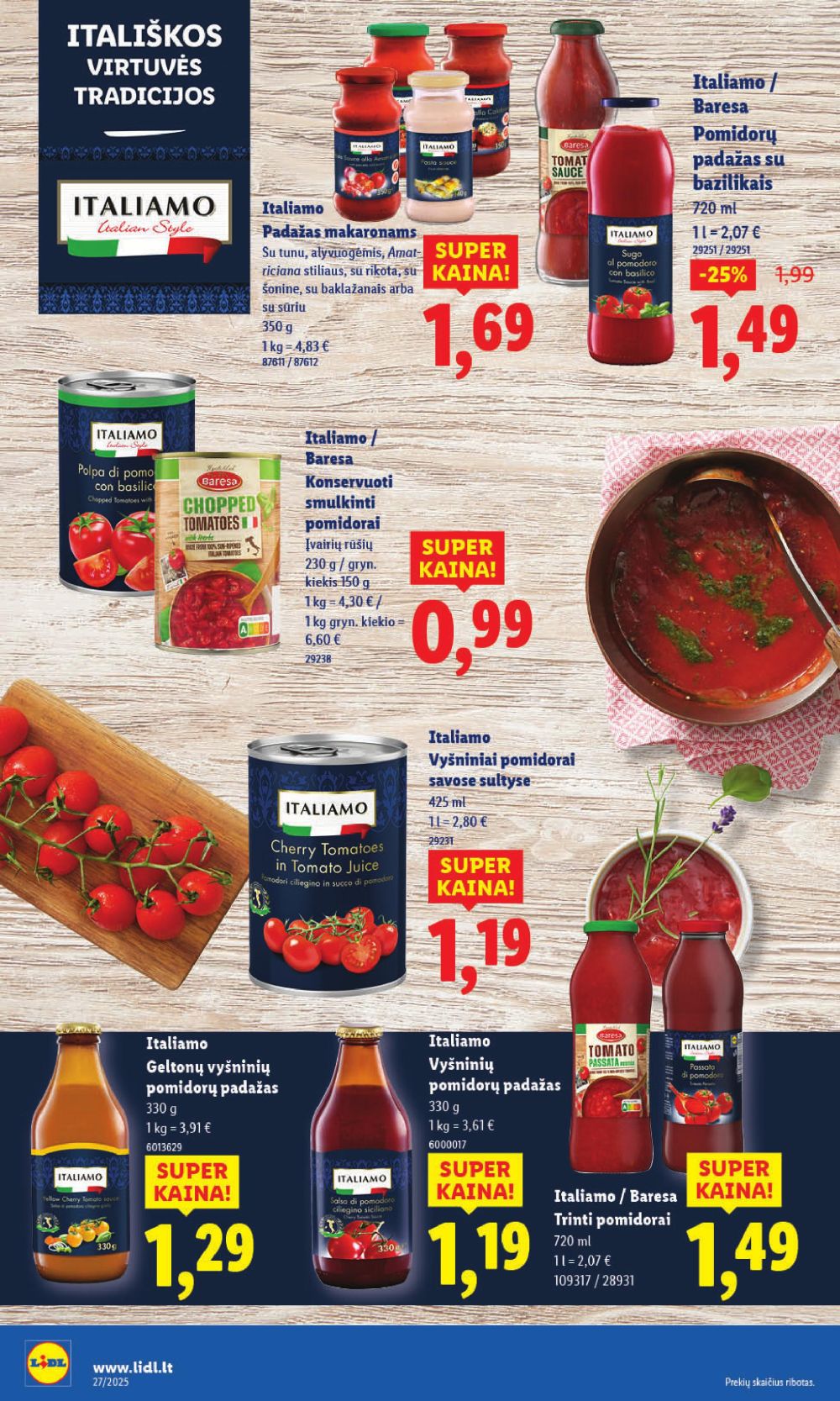 lidl - LIDL - Maisto prekių pasiūlymai (2025 06 30 - 2025 07 06) - page: 18 lidl - LIDL - Maisto prekių pasiūlymai (2025 06 30 - 2025 07 06) - page: 18