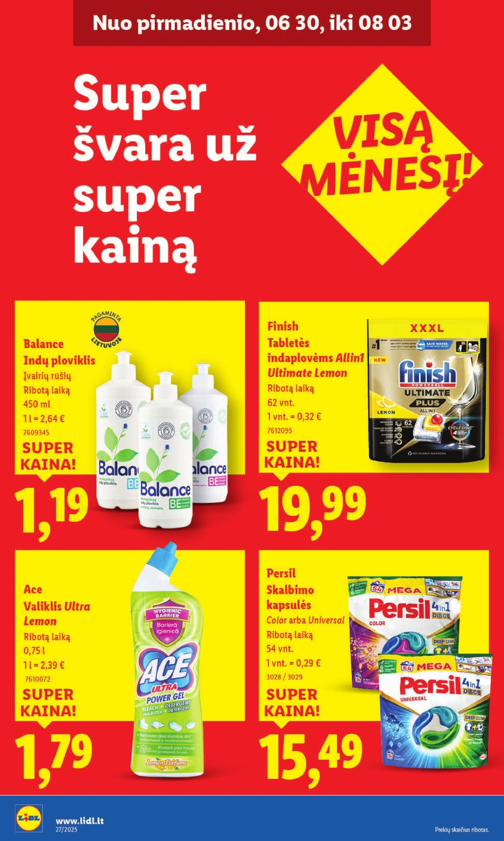 lidl - LIDL - Maisto prekių pasiūlymai (2025 06 30 - 2025 07 06) - page: 40 lidl - LIDL - Maisto prekių pasiūlymai (2025 06 30 - 2025 07 06) - page: 40