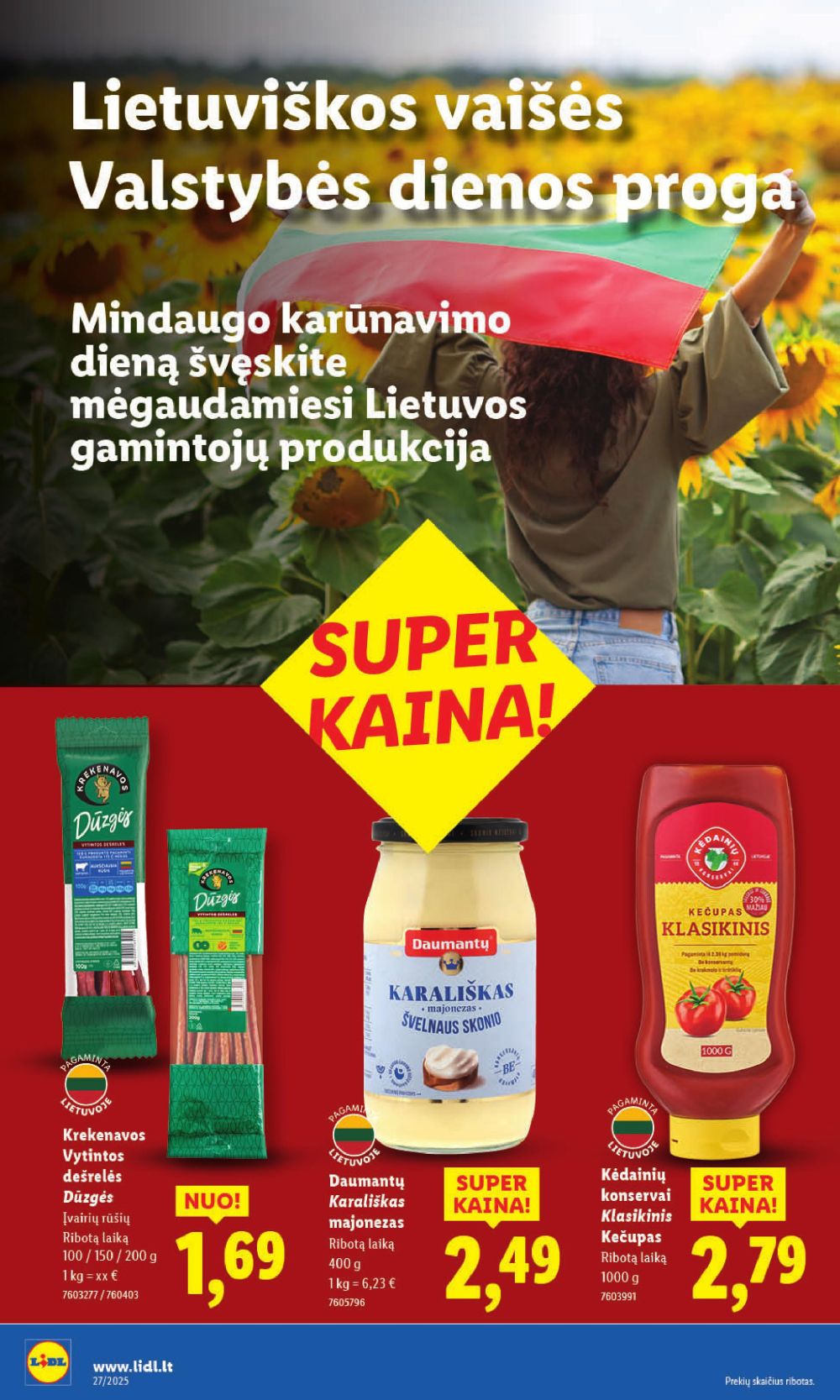 lidl - LIDL - Maisto prekių pasiūlymai (2025 06 30 - 2025 07 06) - page: 26 lidl - LIDL - Maisto prekių pasiūlymai (2025 06 30 - 2025 07 06) - page: 26