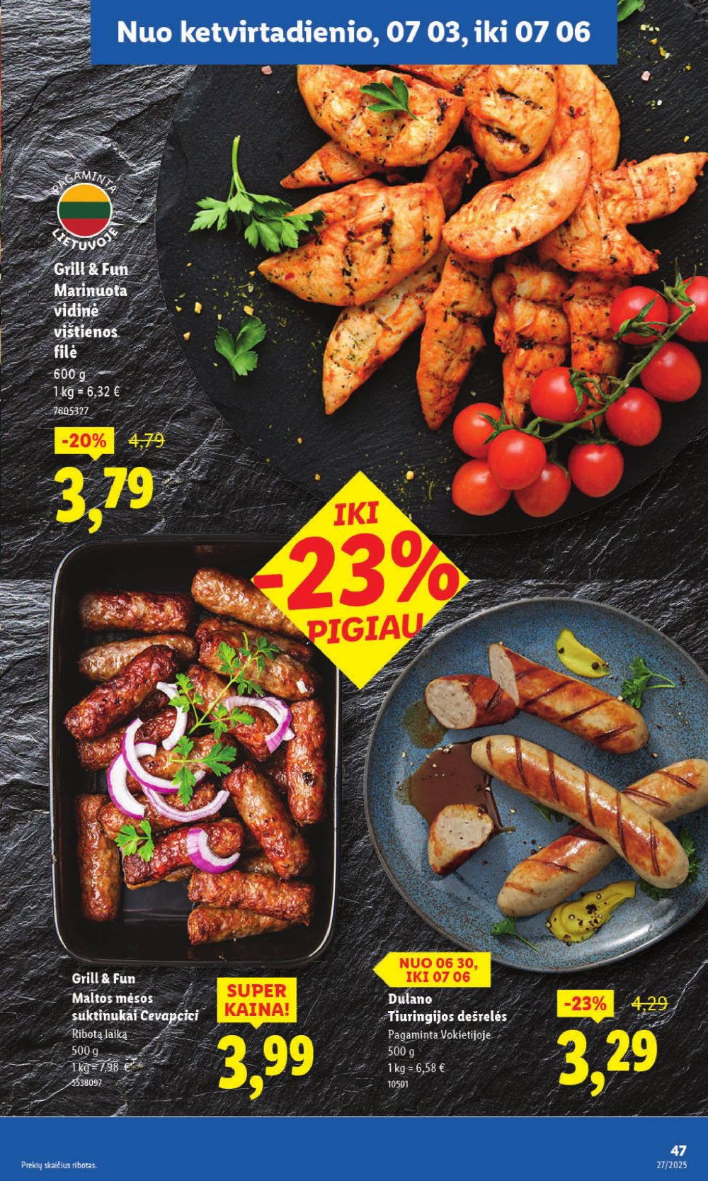 lidl - LIDL - Maisto prekių pasiūlymai (2025 06 30 - 2025 07 06) - page: 49 lidl - LIDL - Maisto prekių pasiūlymai (2025 06 30 - 2025 07 06) - page: 49