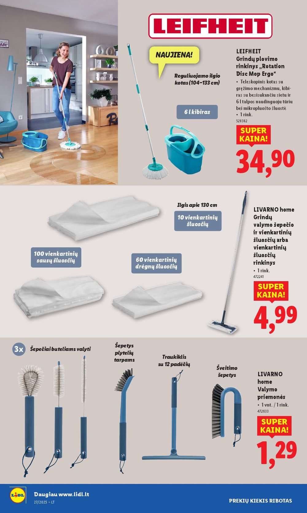 lidl - LIDL - Ne maisto prekių pasiūlymai (2025 06 30 - 2025 07 06) - page: 6 lidl - LIDL - Ne maisto prekių pasiūlymai (2025 06 30 - 2025 07 06) - page: 6