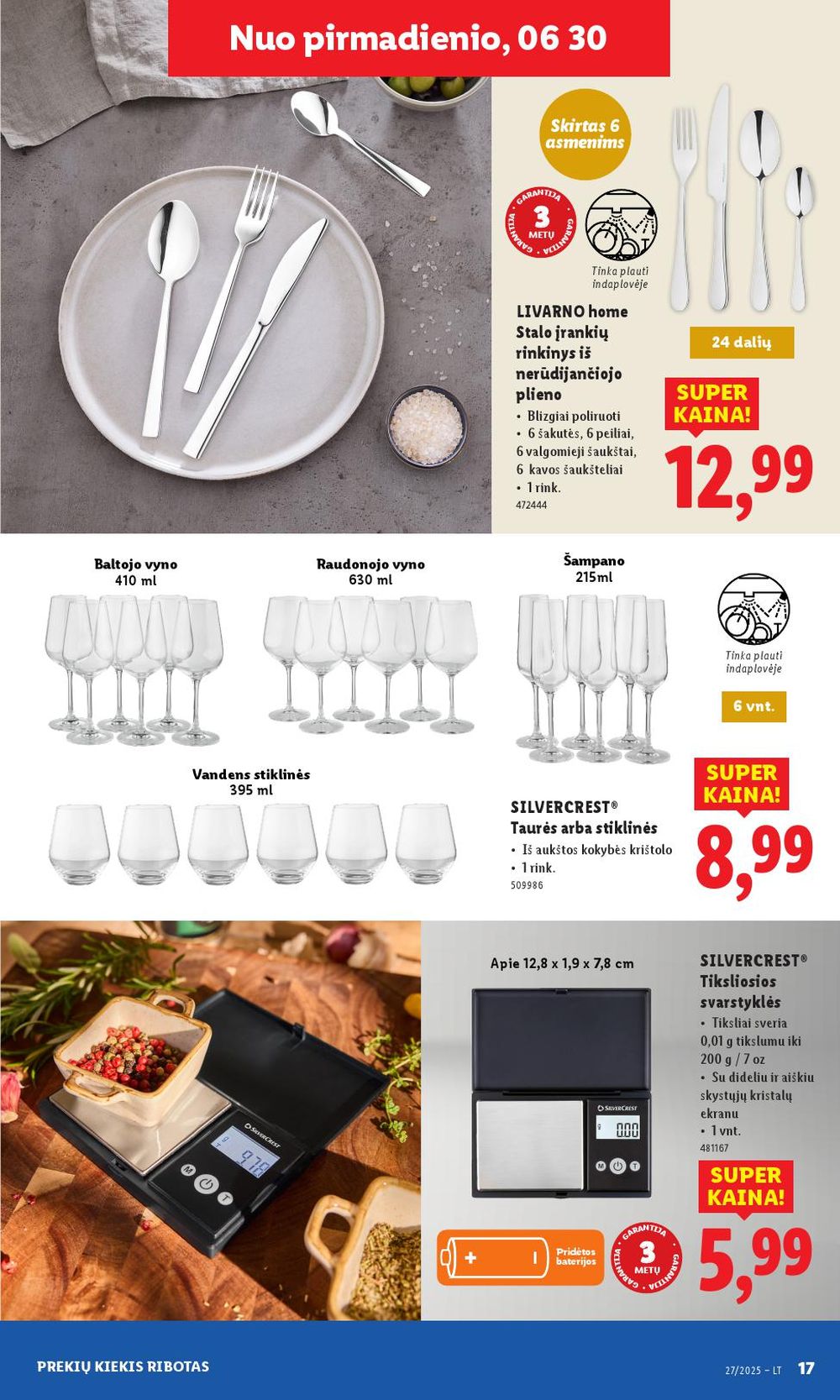 lidl - LIDL - Ne maisto prekių pasiūlymai (2025 06 30 - 2025 07 06) - page: 17 lidl - LIDL - Ne maisto prekių pasiūlymai (2025 06 30 - 2025 07 06) - page: 17