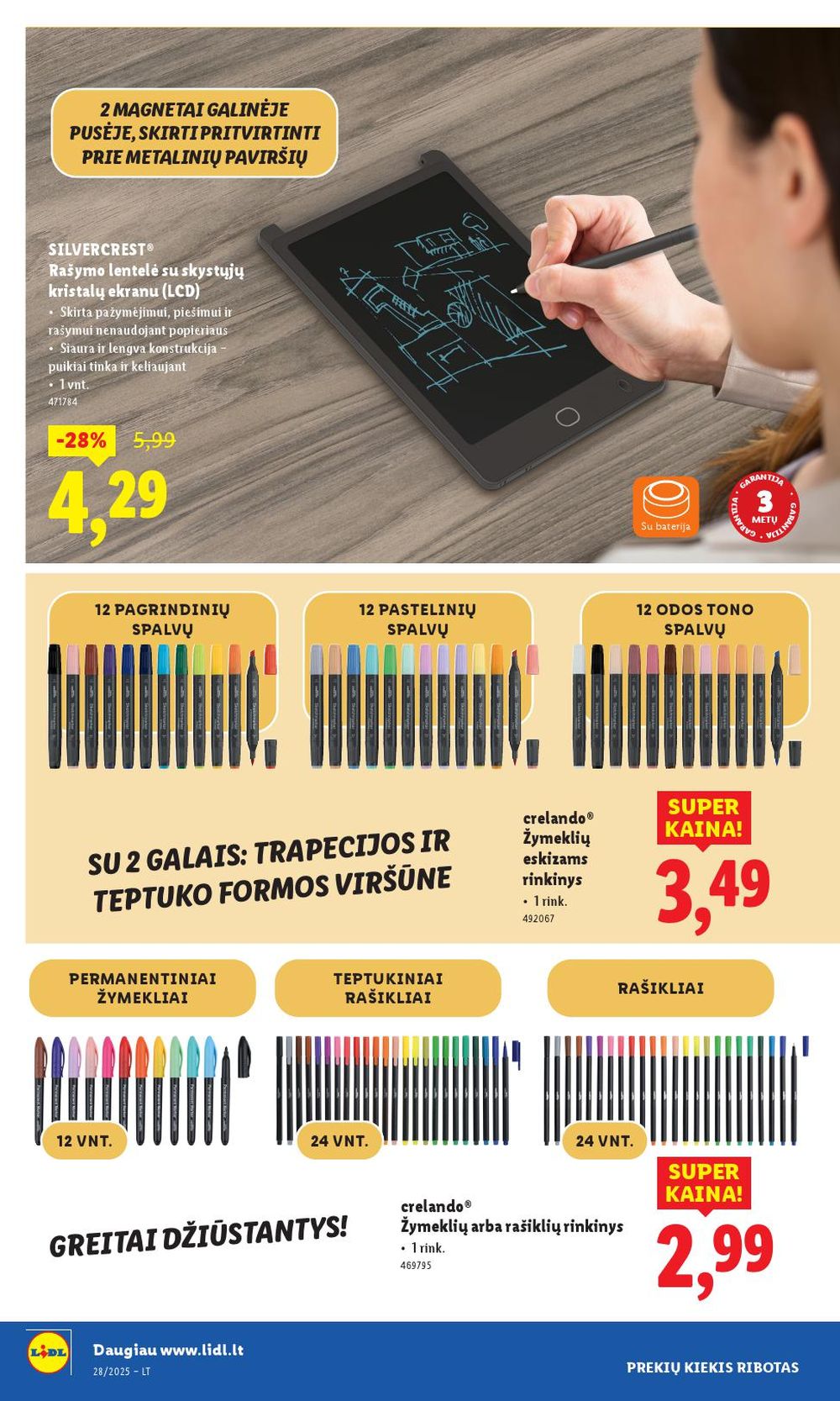 lidl - LIDL - Ne maisto prekių pasiūlymai (2025 06 30 - 2025 07 06) - page: 36 lidl - LIDL - Ne maisto prekių pasiūlymai (2025 06 30 - 2025 07 06) - page: 36
