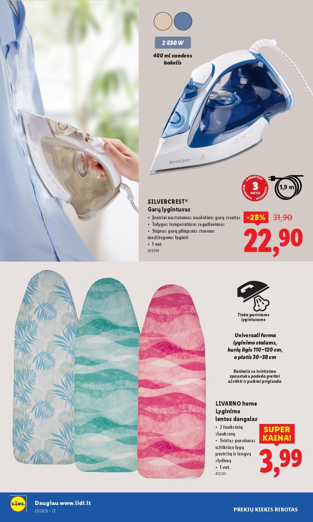 lidl - LIDL - Ne maisto prekių pasiūlymai (2025 06 30 - 2025 07 06) - page: 8 lidl - LIDL - Ne maisto prekių pasiūlymai (2025 06 30 - 2025 07 06) - page: 8