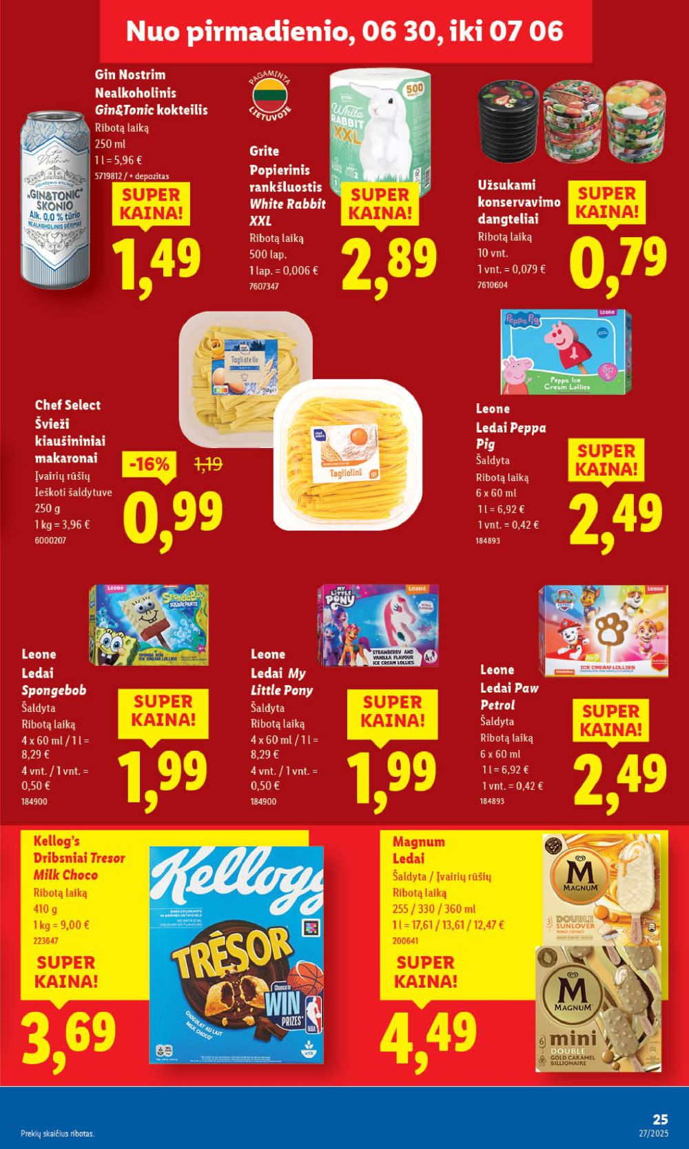 lidl - LIDL - Maisto prekių pasiūlymai (2025 07 03 - 2025 07 06) - page: 45 lidl - LIDL - Maisto prekių pasiūlymai (2025 07 03 - 2025 07 06) - page: 45