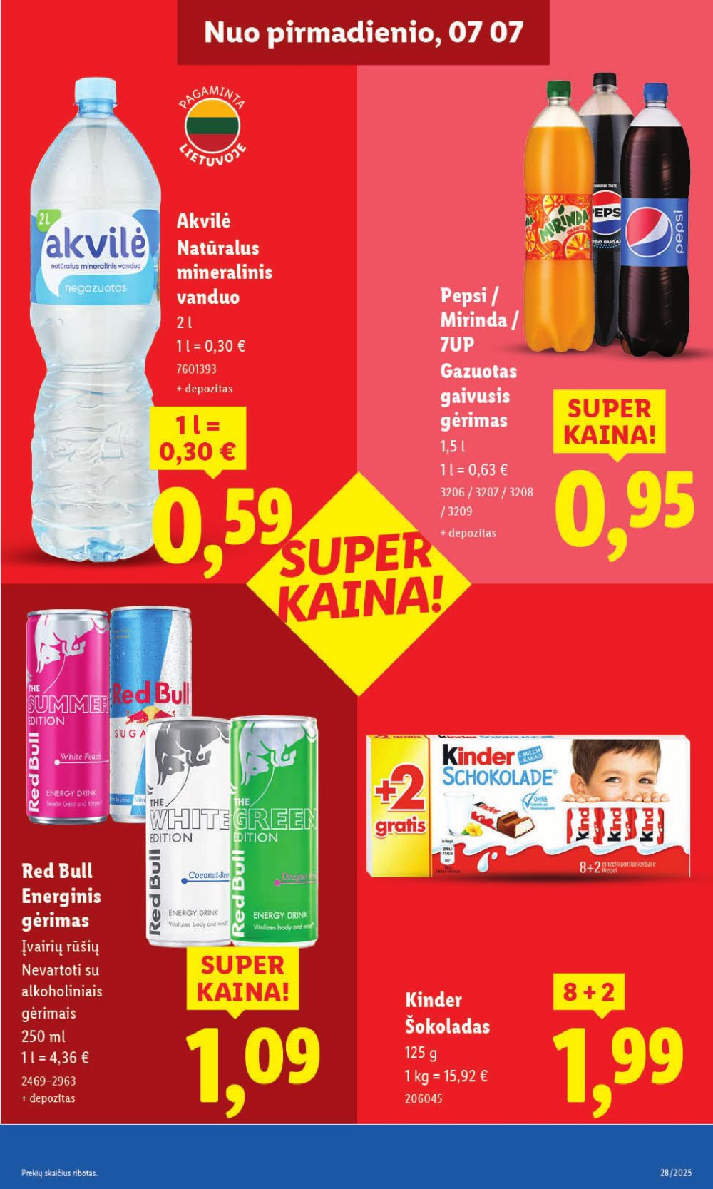 lidl - LIDL - Maisto prekių pasiūlymai (2025 07 07 - 2025 07 13) - page: 25 lidl - LIDL - Maisto prekių pasiūlymai (2025 07 07 - 2025 07 13) - page: 25