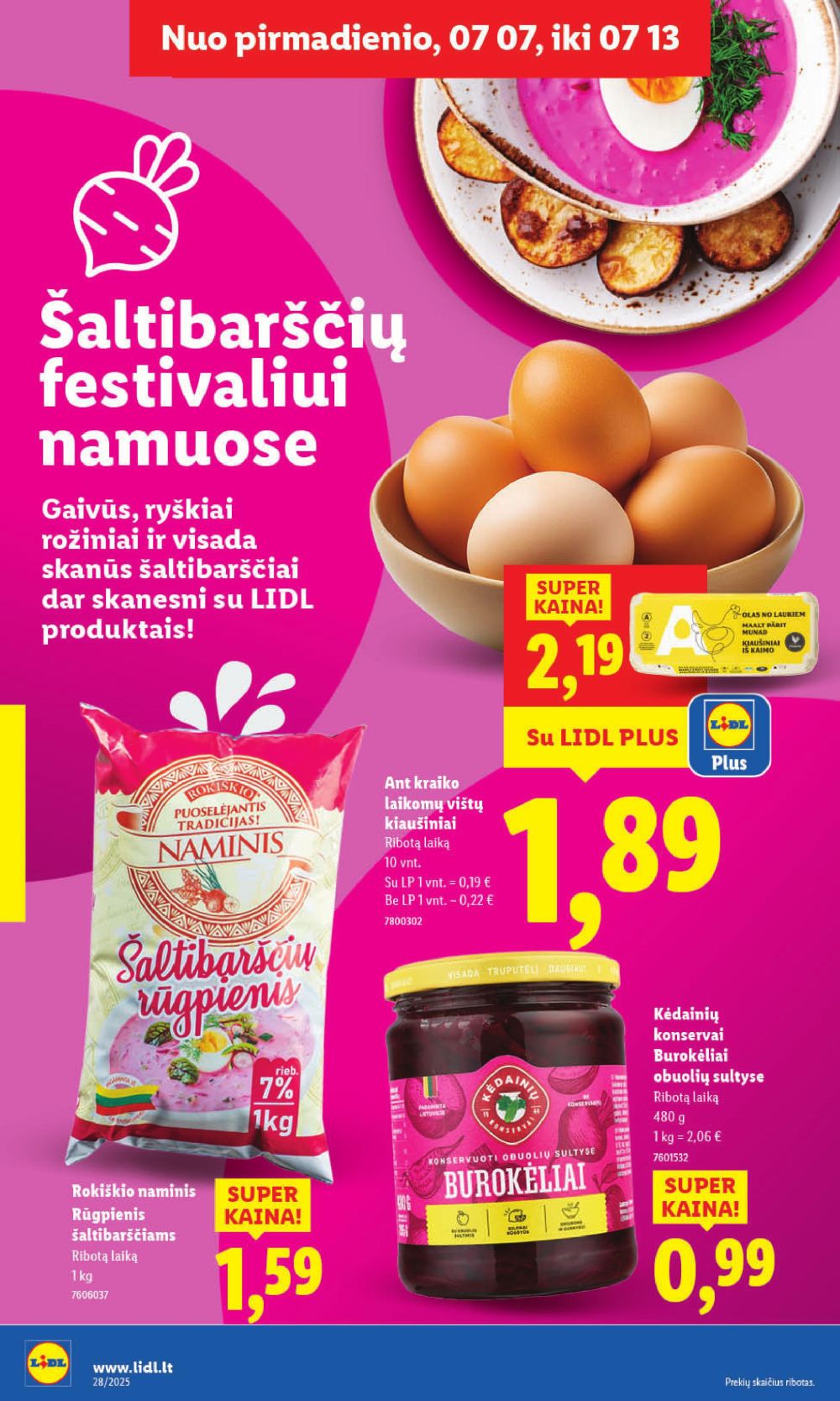 lidl - LIDL - Maisto prekių pasiūlymai (2025 07 07 - 2025 07 13) - page: 40 lidl - LIDL - Maisto prekių pasiūlymai (2025 07 07 - 2025 07 13) - page: 40