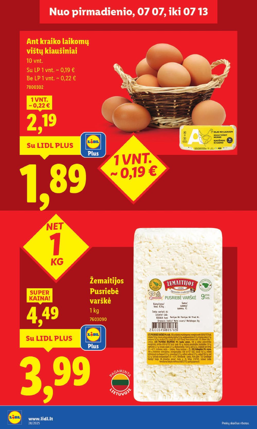 lidl - LIDL - Maisto prekių pasiūlymai (2025 07 07 - 2025 07 13) - page: 22 lidl - LIDL - Maisto prekių pasiūlymai (2025 07 07 - 2025 07 13) - page: 22