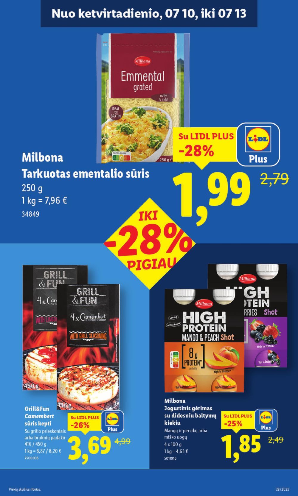 lidl - LIDL - Maisto prekių pasiūlymai (2025 07 07 - 2025 07 13) - page: 51 lidl - LIDL - Maisto prekių pasiūlymai (2025 07 07 - 2025 07 13) - page: 51