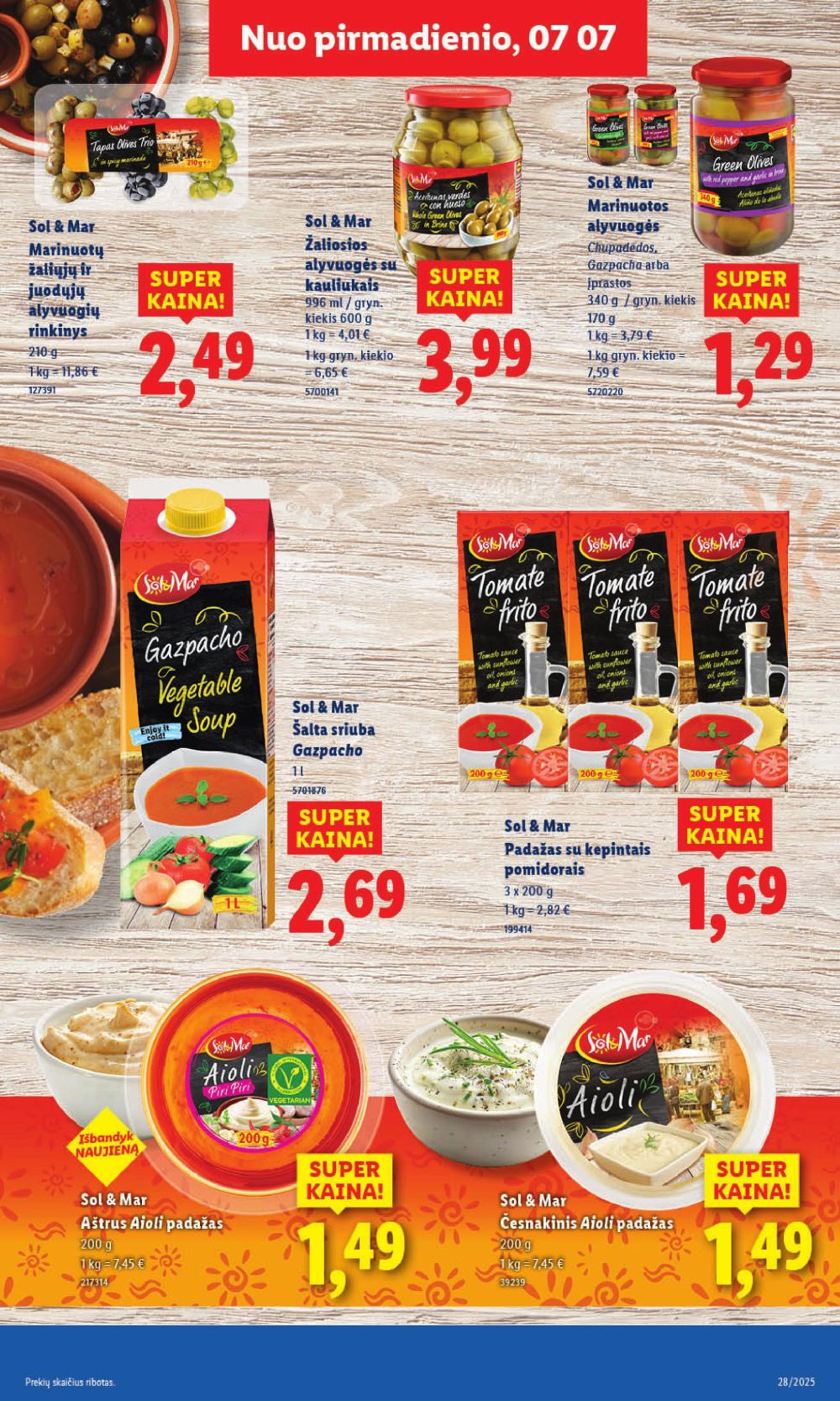 lidl - LIDL - Maisto prekių pasiūlymai (2025 07 07 - 2025 07 13) - page: 11 lidl - LIDL - Maisto prekių pasiūlymai (2025 07 07 - 2025 07 13) - page: 11