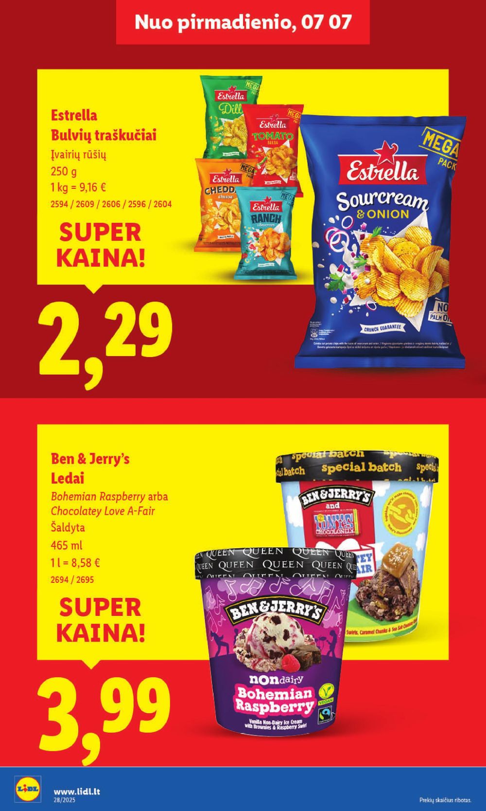 lidl - LIDL - Maisto prekių pasiūlymai (2025 07 07 - 2025 07 13) - page: 24 lidl - LIDL - Maisto prekių pasiūlymai (2025 07 07 - 2025 07 13) - page: 24