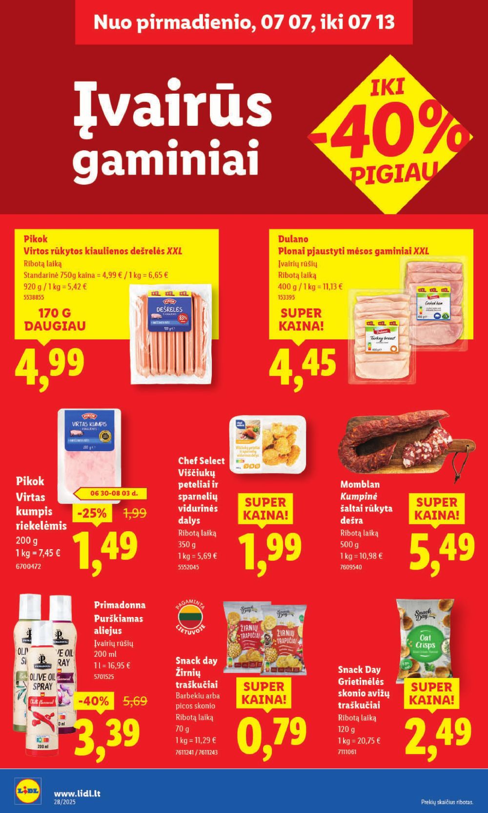 lidl - LIDL - Maisto prekių pasiūlymai (2025 07 07 - 2025 07 13) - page: 38 lidl - LIDL - Maisto prekių pasiūlymai (2025 07 07 - 2025 07 13) - page: 38