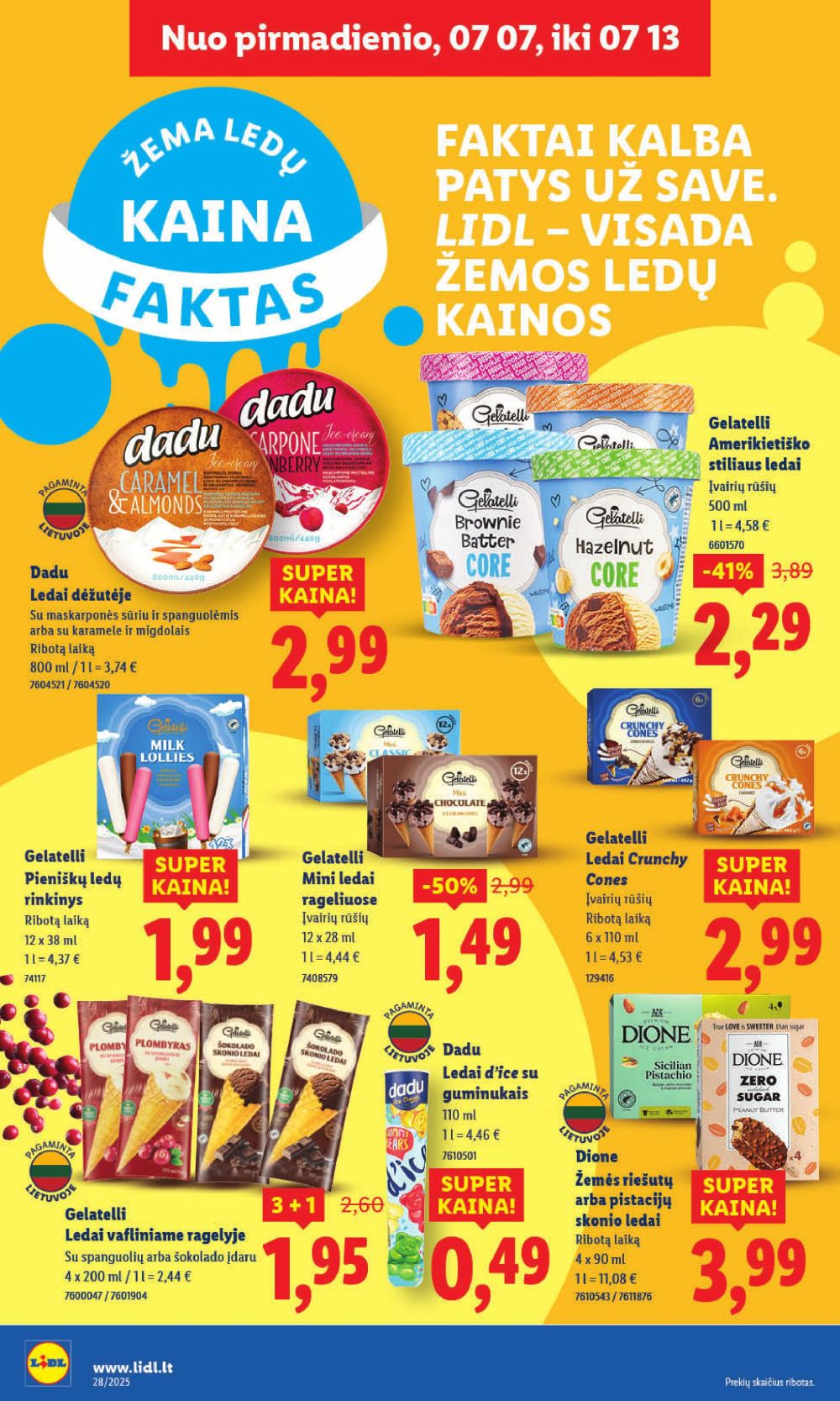 lidl - LIDL - Maisto prekių pasiūlymai (2025 07 07 - 2025 07 13) - page: 26 lidl - LIDL - Maisto prekių pasiūlymai (2025 07 07 - 2025 07 13) - page: 26