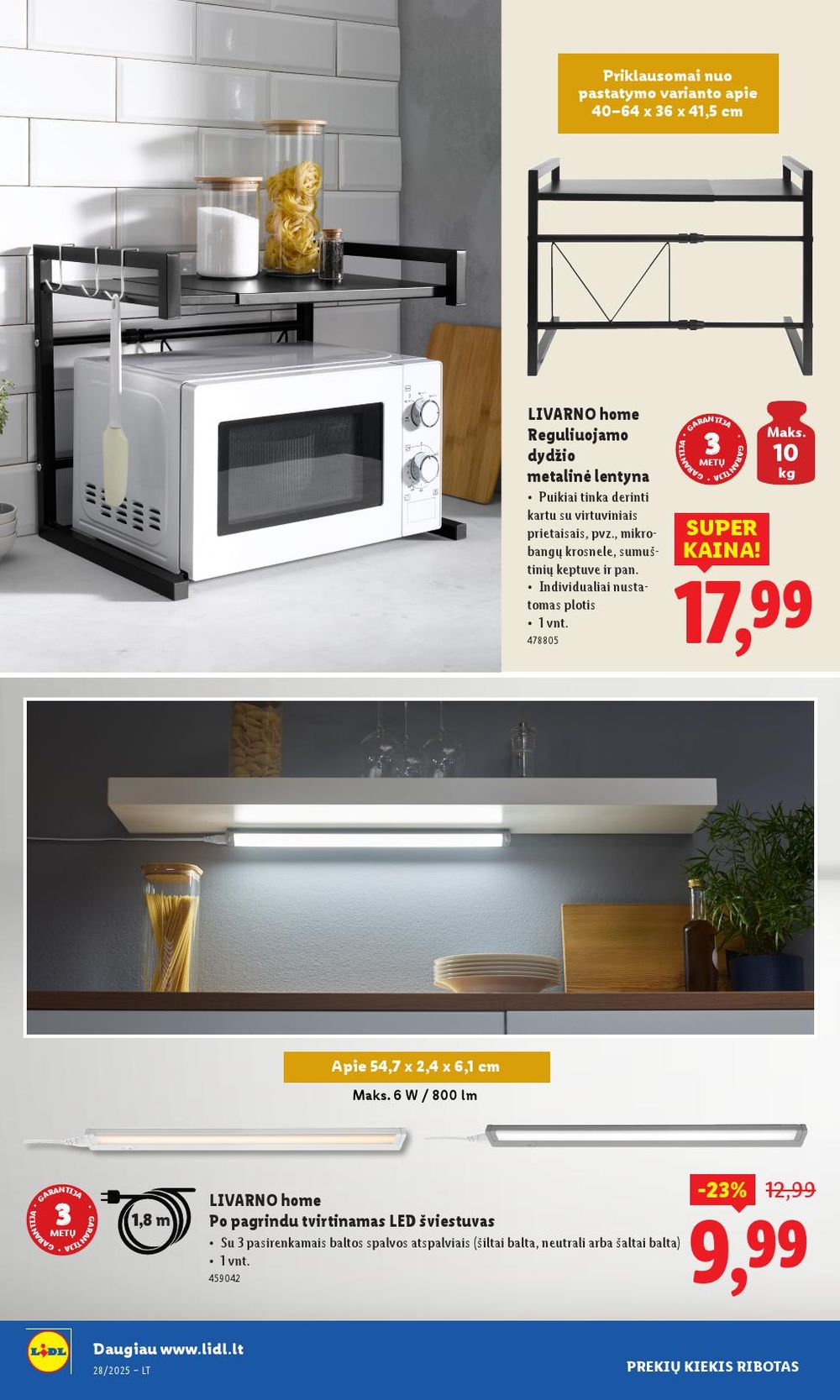 lidl - LIDL - Ne maisto prekių pasiūlymai (2025 07 07 - 2025 07 13) - page: 18 lidl - LIDL - Ne maisto prekių pasiūlymai (2025 07 07 - 2025 07 13) - page: 18