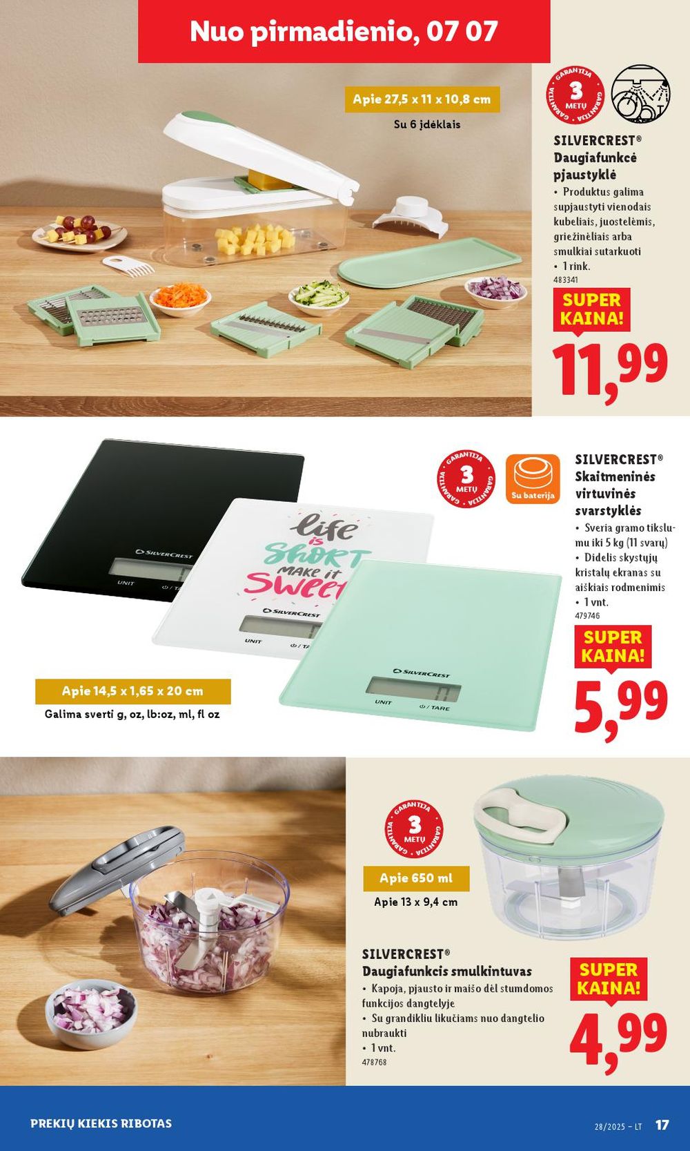 lidl - LIDL - Ne maisto prekių pasiūlymai (2025 07 07 - 2025 07 13) - page: 17 lidl - LIDL - Ne maisto prekių pasiūlymai (2025 07 07 - 2025 07 13) - page: 17