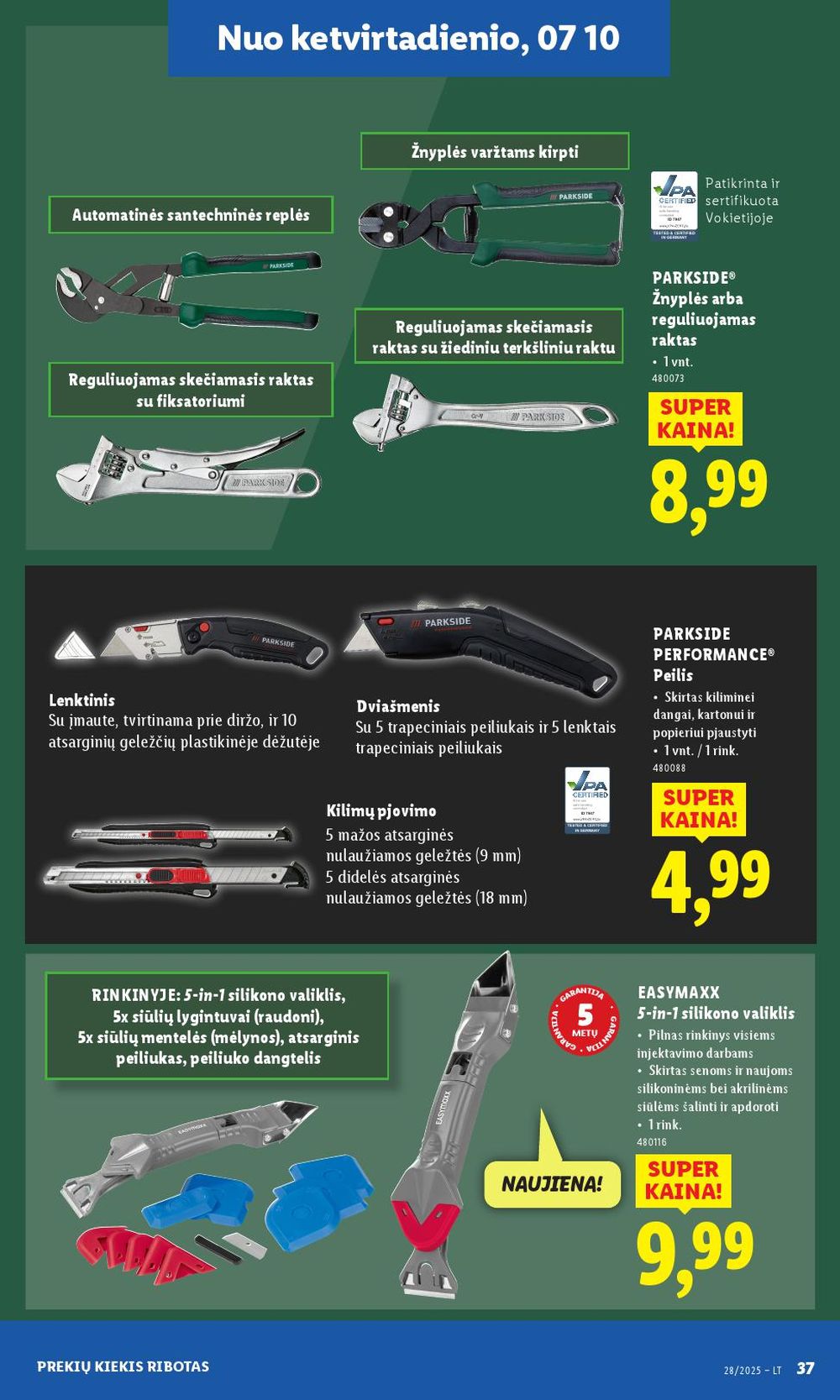lidl - LIDL - Ne maisto prekių pasiūlymai (2025 07 07 - 2025 07 13) - page: 37 lidl - LIDL - Ne maisto prekių pasiūlymai (2025 07 07 - 2025 07 13) - page: 37