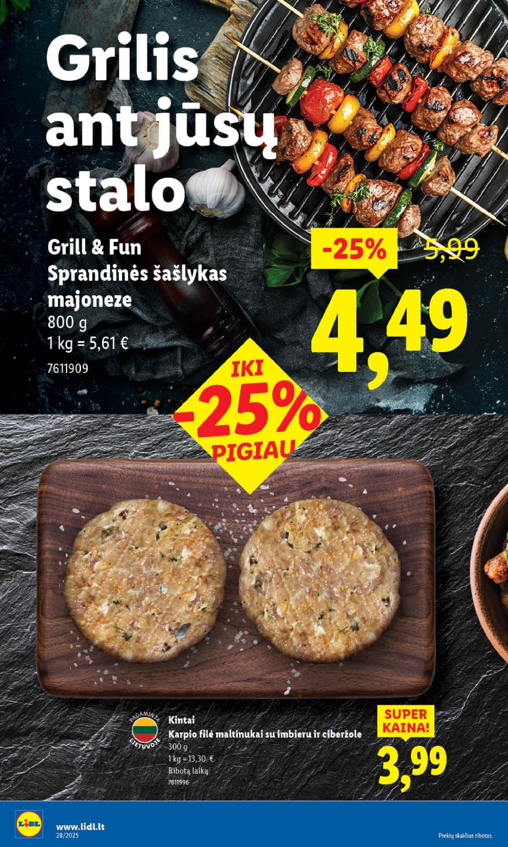 lidl - LIDL - Maisto prekių pasiūlymai (2025 07 10 - 2025 07 13) - page: 12