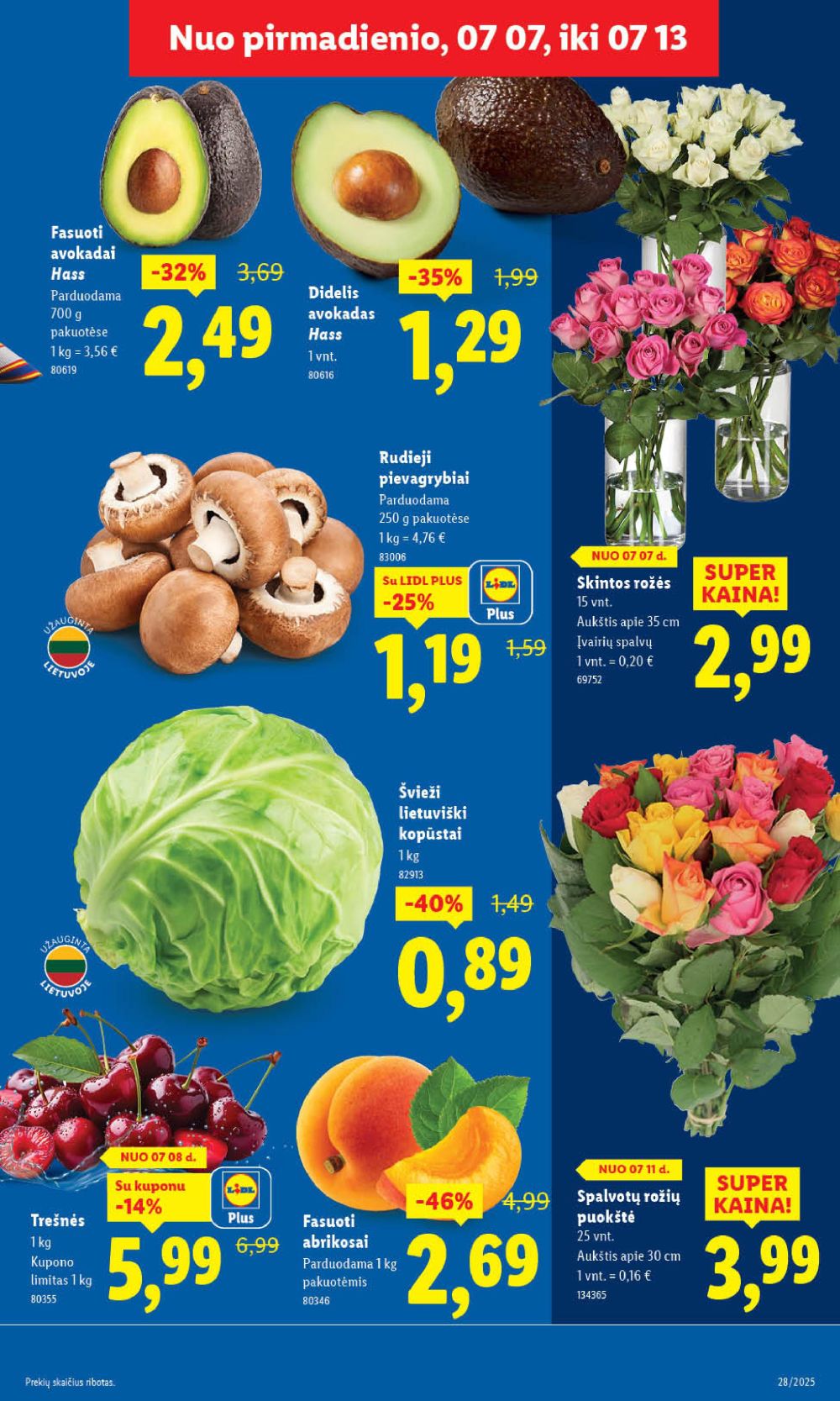 lidl - LIDL - Maisto prekių pasiūlymai (2025 07 10 - 2025 07 13) - page: 7