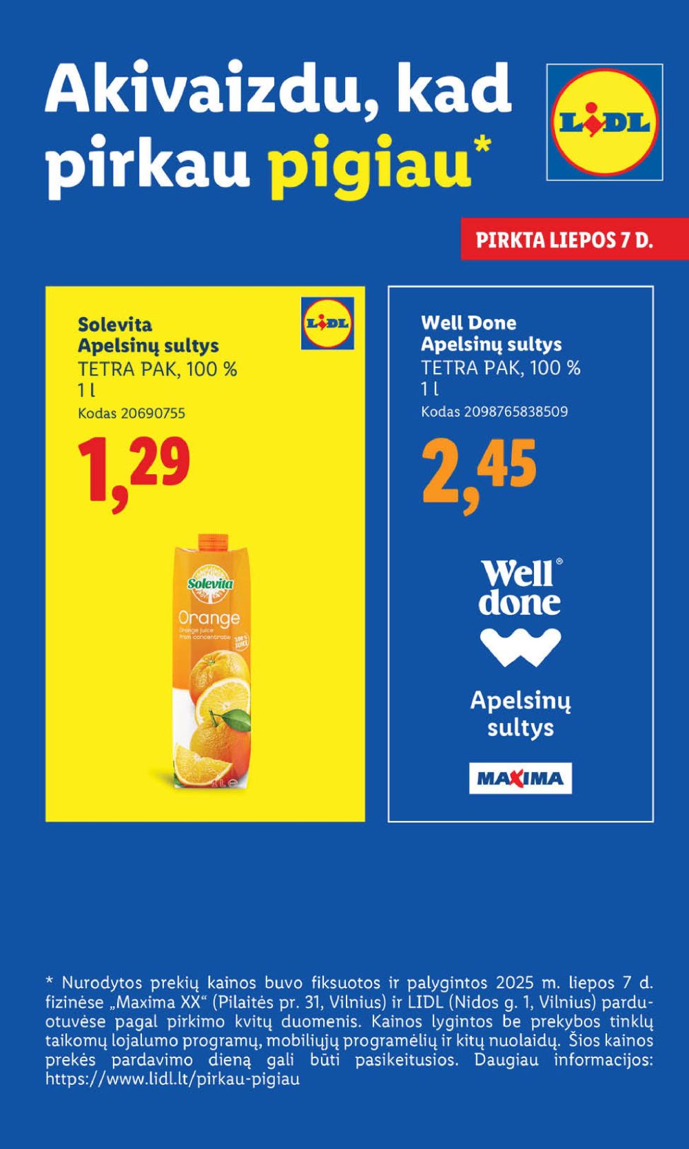 lidl - LIDL - Maisto prekių pasiūlymai (2025 07 10 - 2025 07 13) - page: 3