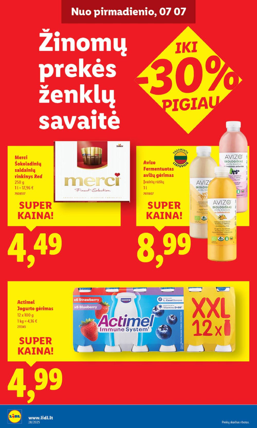 lidl - LIDL - Maisto prekių pasiūlymai (2025 07 10 - 2025 07 13) - page: 42