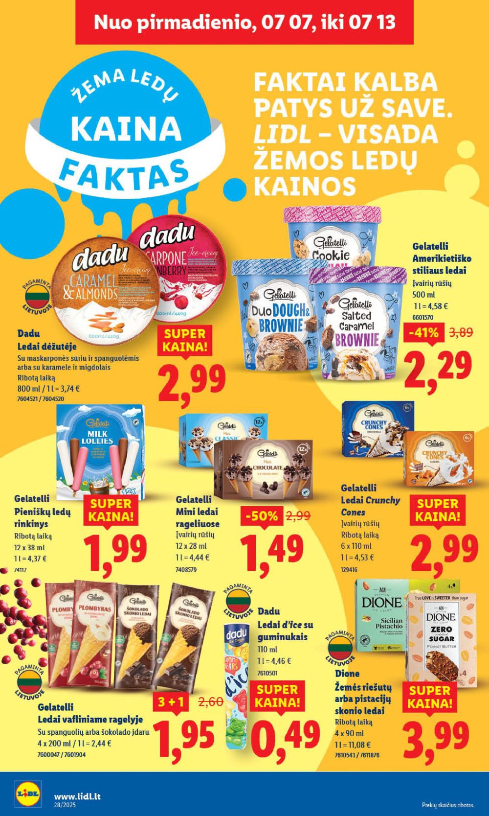 lidl - LIDL - Maisto prekių pasiūlymai (2025 07 10 - 2025 07 13) - page: 4