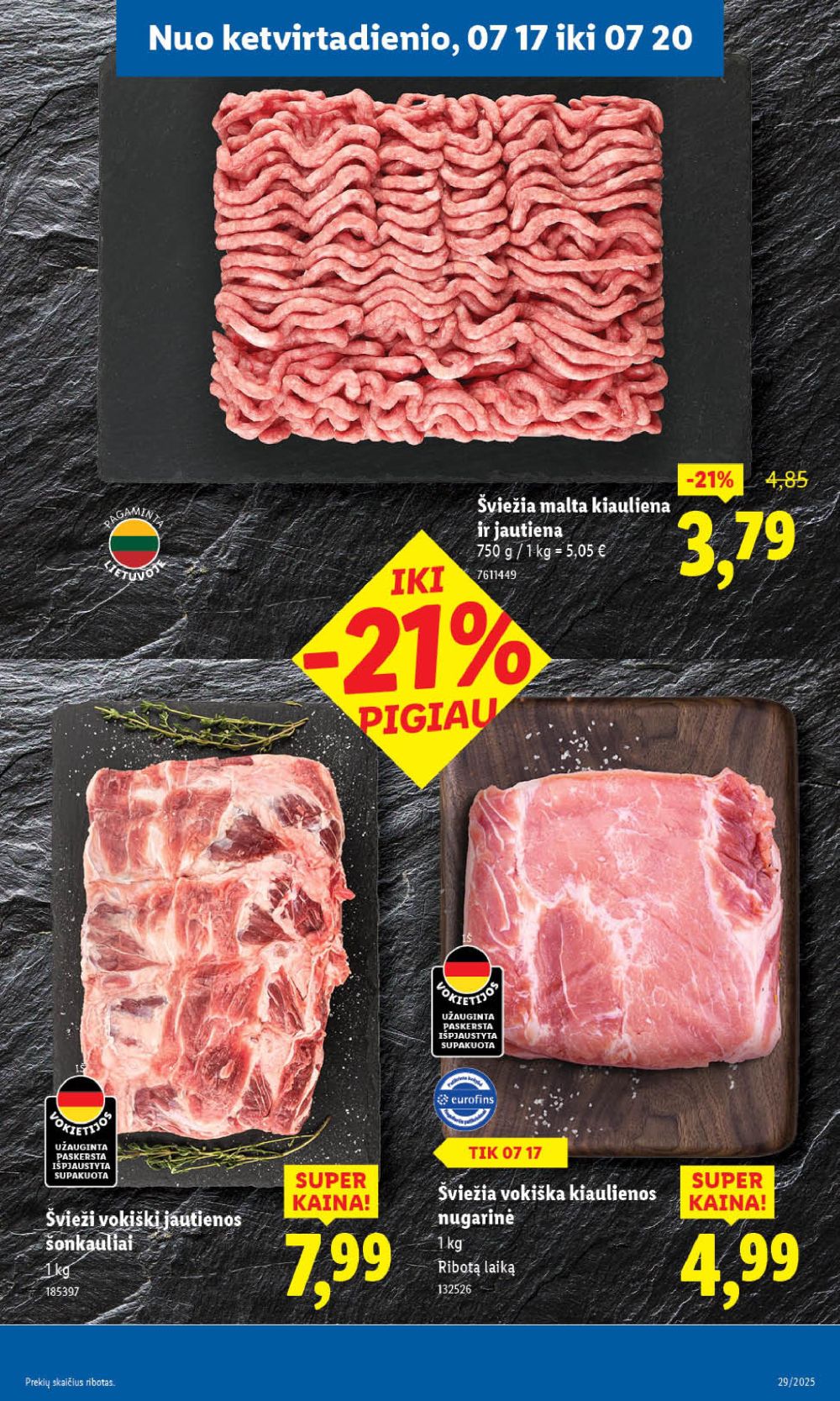 lidl - LIDL - Maisto prekių pasiūlymai (2025 07 17 - 2025 07 20) - page: 13