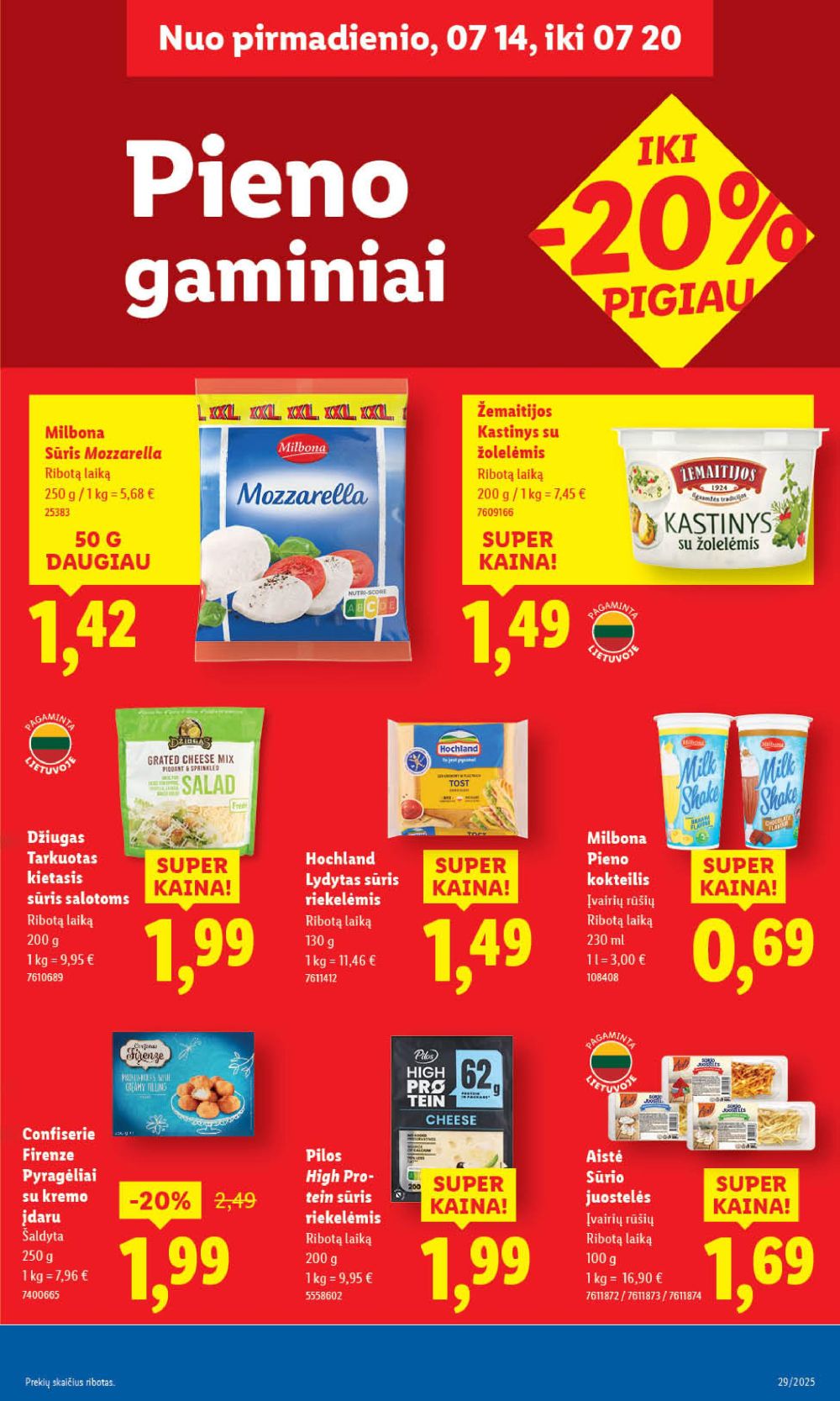 lidl - LIDL - Maisto prekių pasiūlymai (2025 07 17 - 2025 07 20) - page: 37