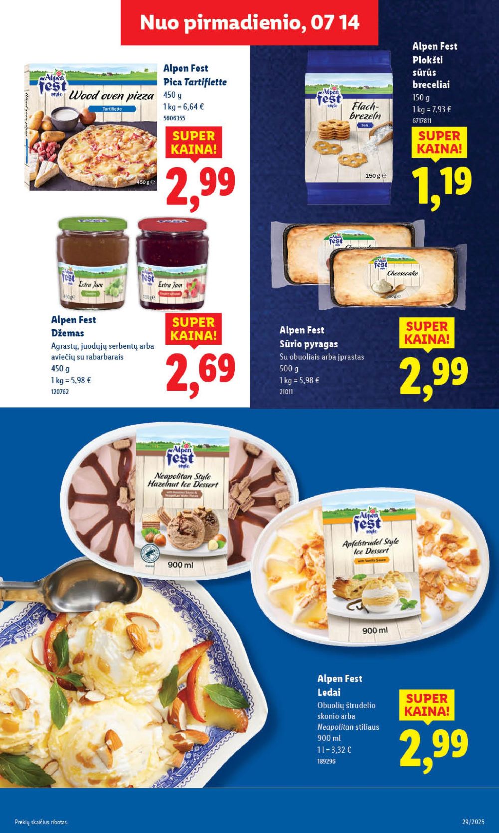 lidl - LIDL - Maisto prekių pasiūlymai (2025 07 17 - 2025 07 20) - page: 29