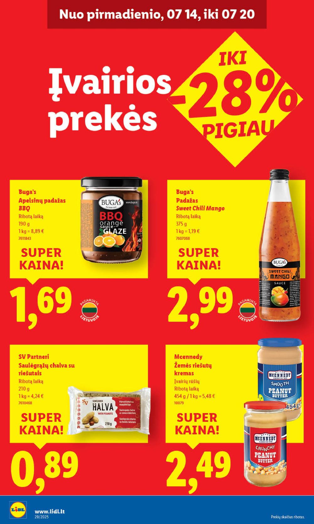 lidl - LIDL - Maisto prekių pasiūlymai (2025 07 17 - 2025 07 20) - page: 44