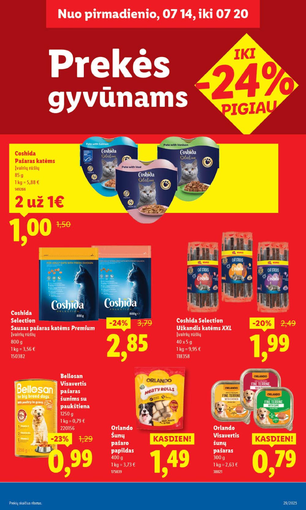 lidl - LIDL - Maisto prekių pasiūlymai (2025 07 17 - 2025 07 20) - page: 54