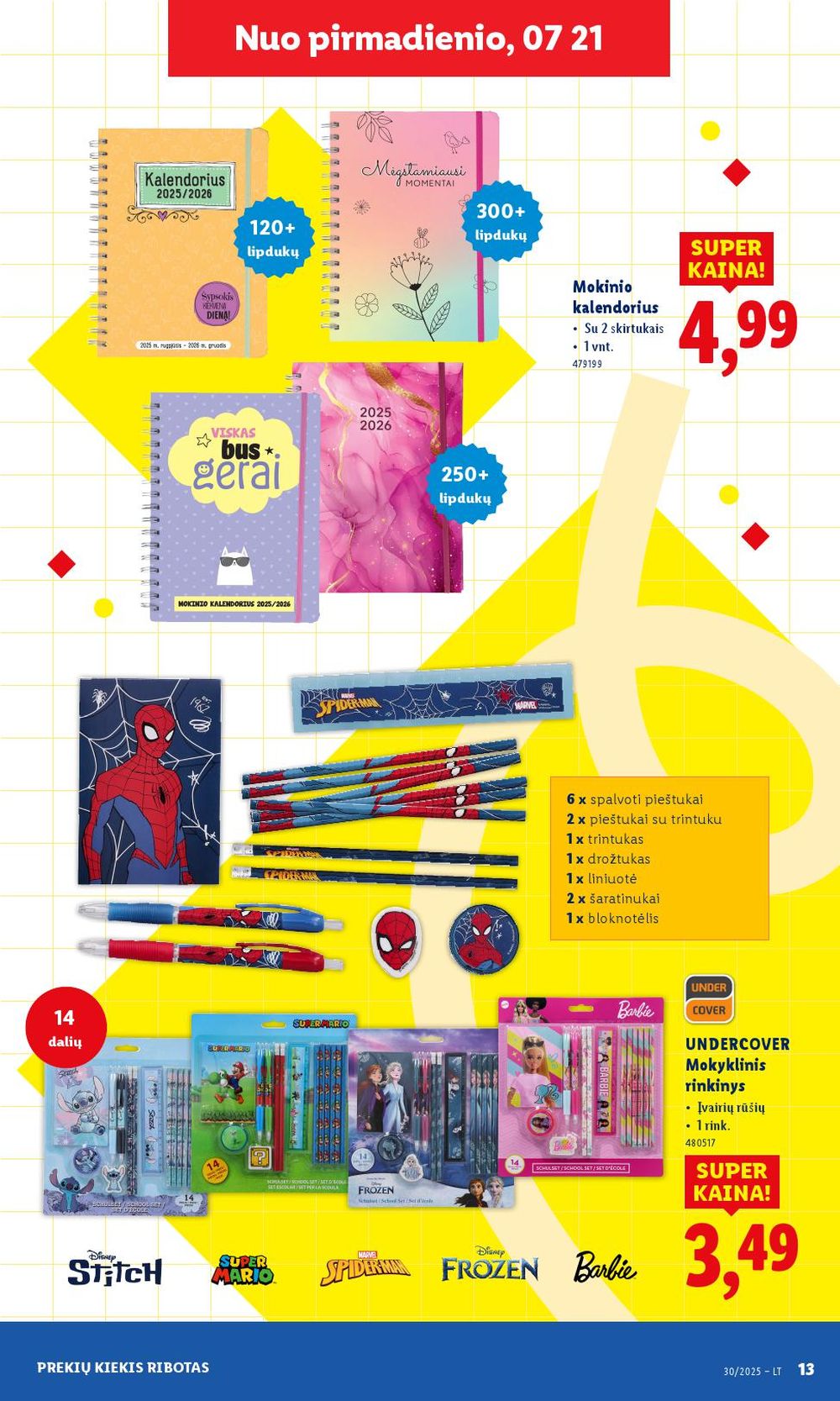 lidl - LIDL - Ne maisto prekių pasiūlymai (2025 07 21 - 2025 07 27) - page: 13