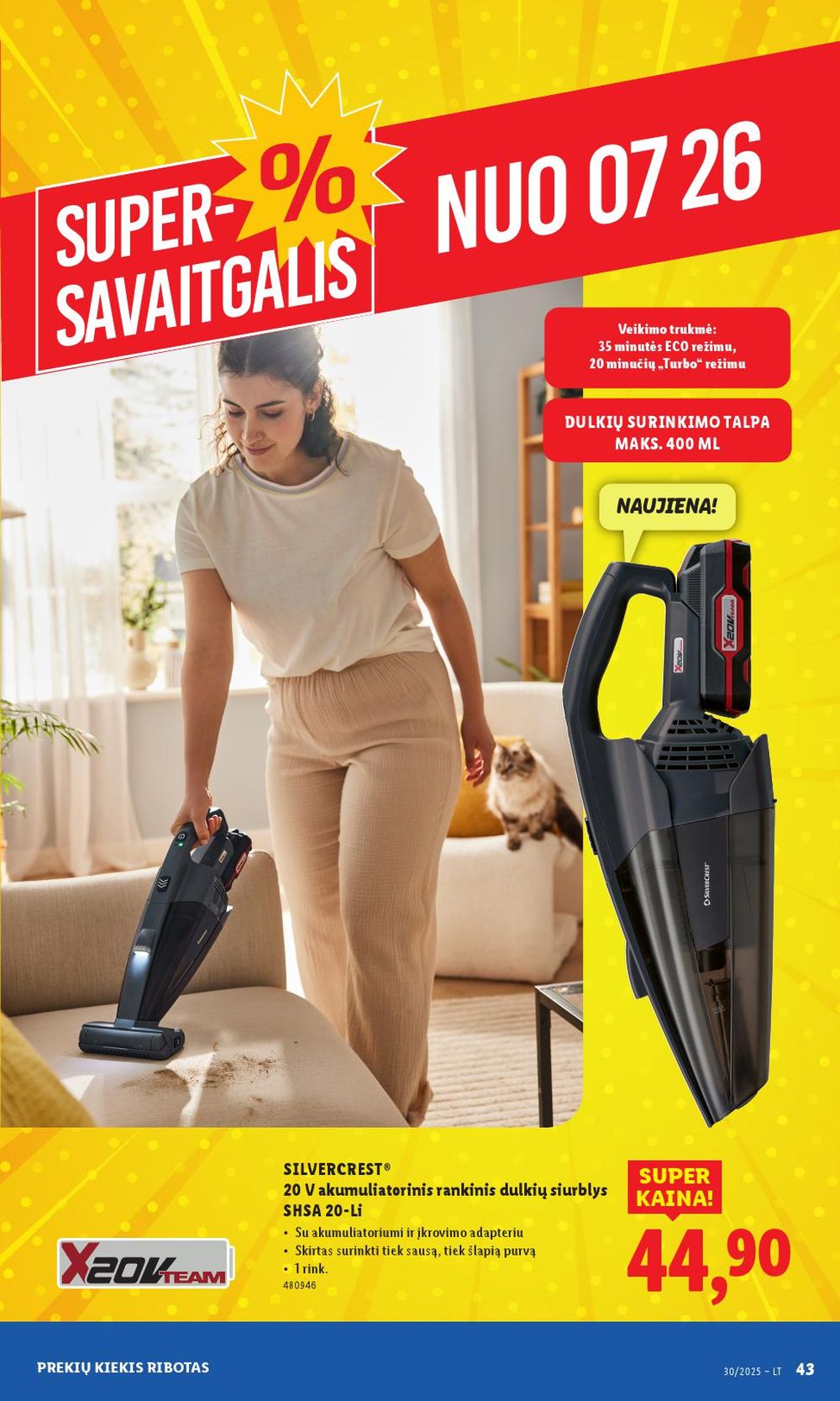 lidl - LIDL - Ne maisto prekių pasiūlymai (2025 07 21 - 2025 07 27) - page: 43