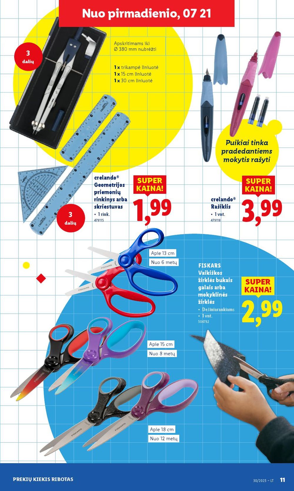 lidl - LIDL - Ne maisto prekių pasiūlymai (2025 07 21 - 2025 07 27) - page: 11