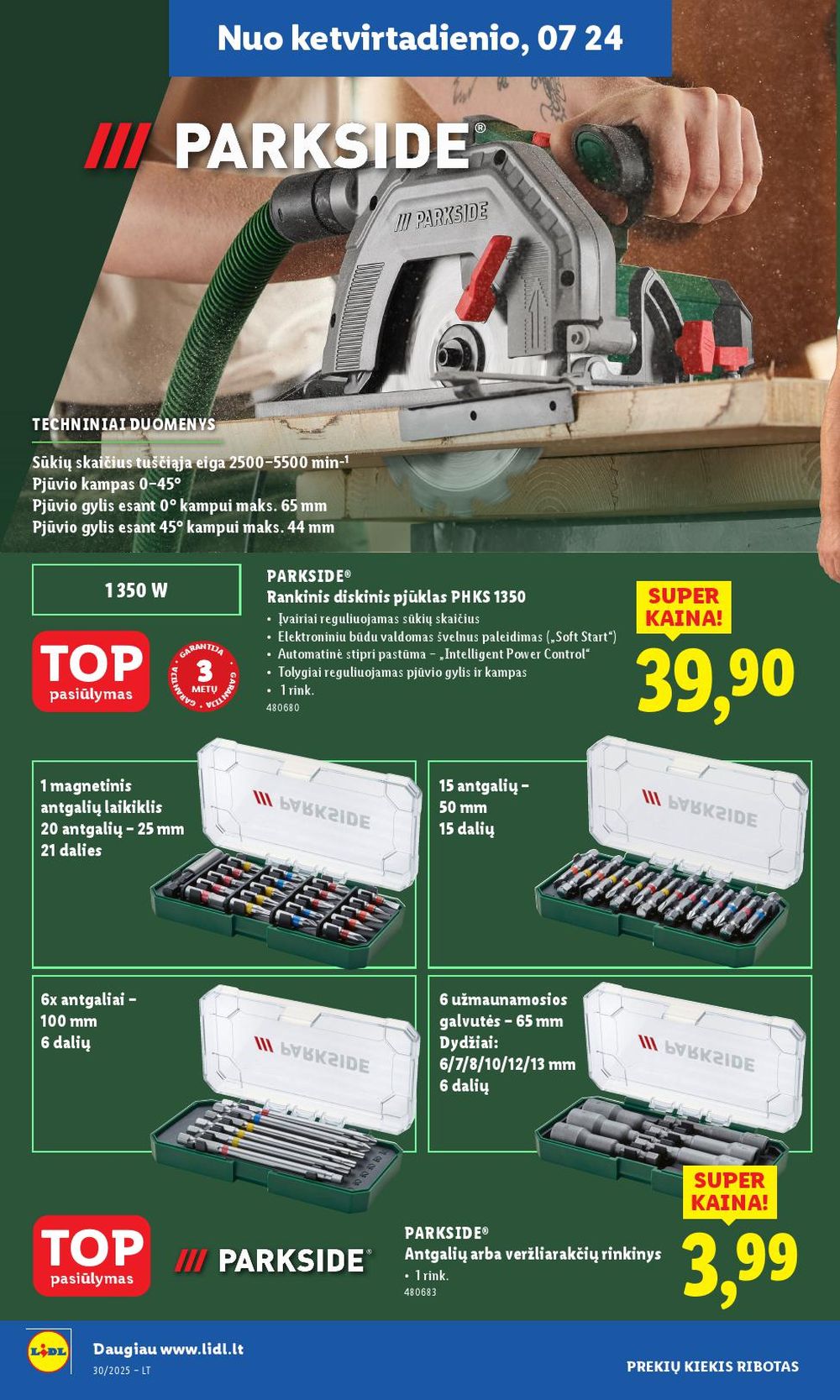 lidl - LIDL - Ne maisto prekių pasiūlymai (2025 07 21 - 2025 07 27) - page: 24