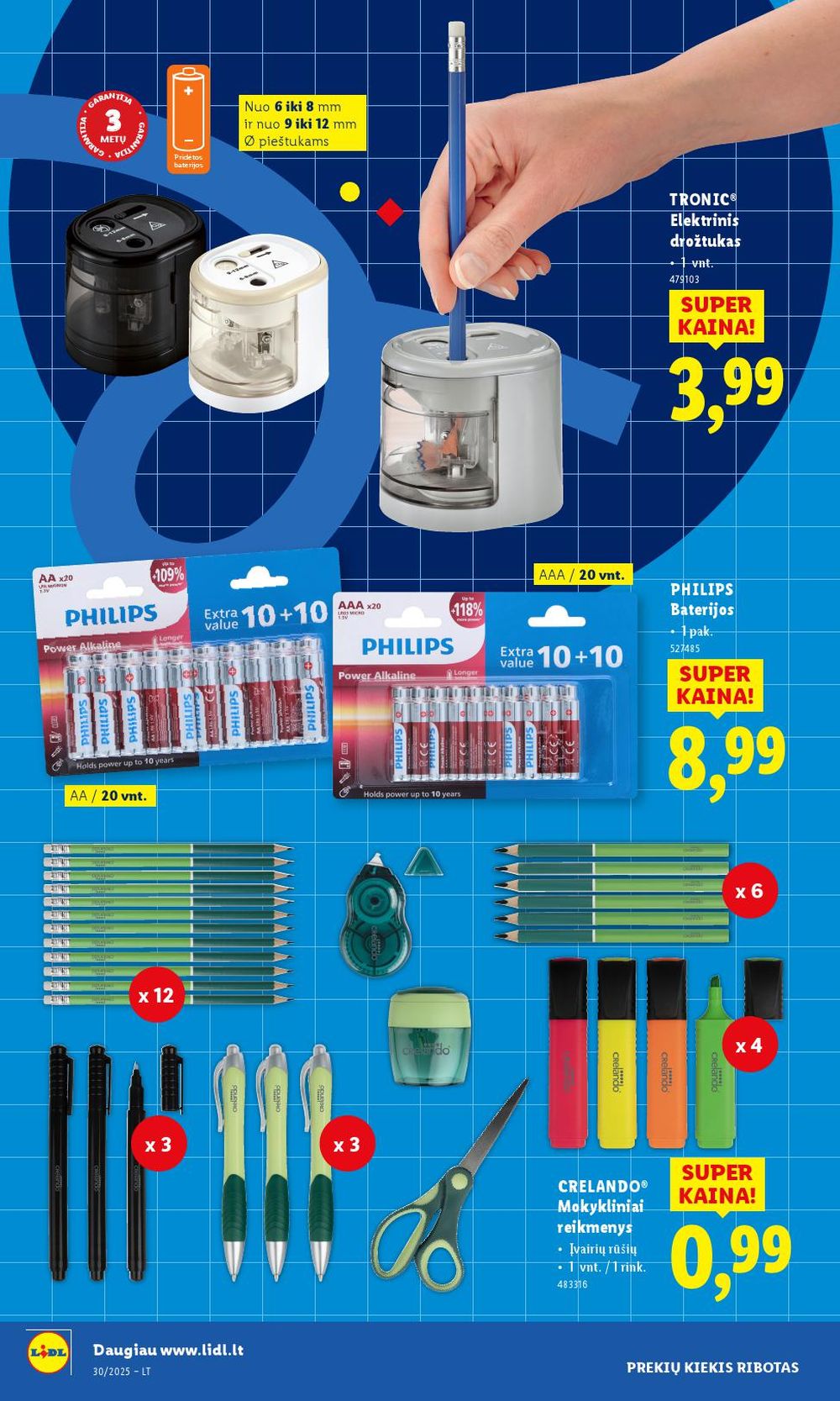 lidl - LIDL - Ne maisto prekių pasiūlymai (2025 07 21 - 2025 07 27) - page: 10