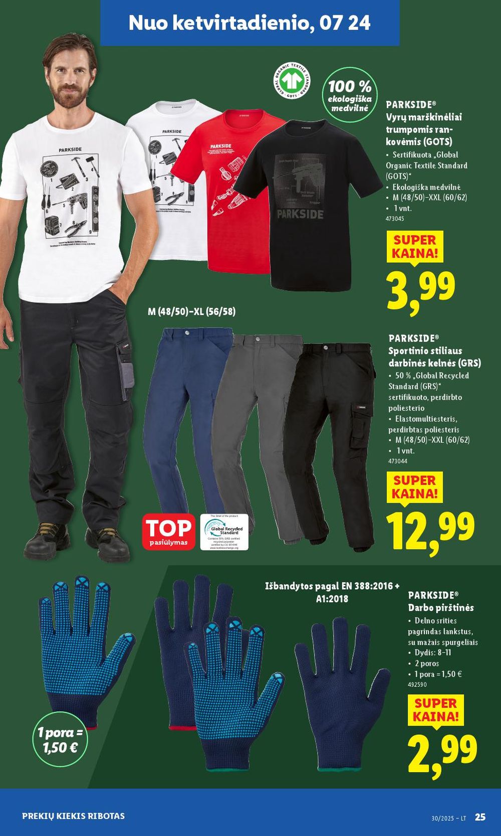 lidl - LIDL - Ne maisto prekių pasiūlymai (2025 07 21 - 2025 07 27) - page: 25