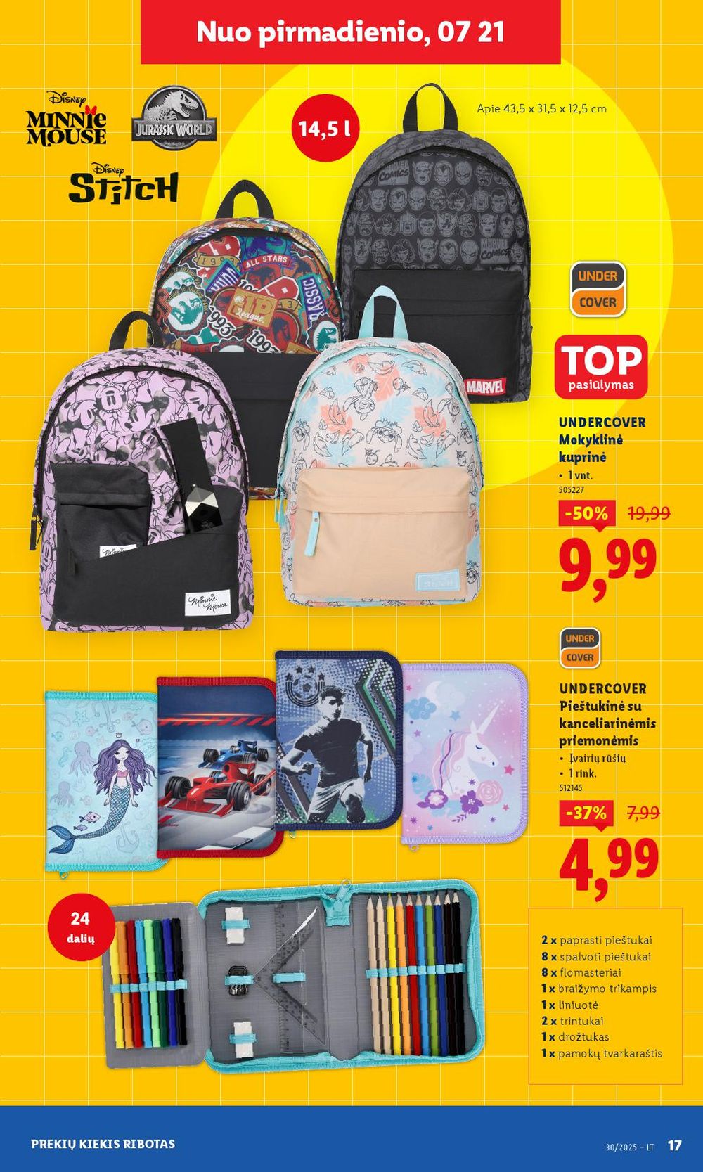 lidl - LIDL - Ne maisto prekių pasiūlymai (2025 07 21 - 2025 07 27) - page: 17