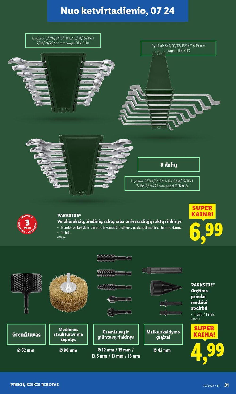 lidl - LIDL - Ne maisto prekių pasiūlymai (2025 07 21 - 2025 07 27) - page: 31