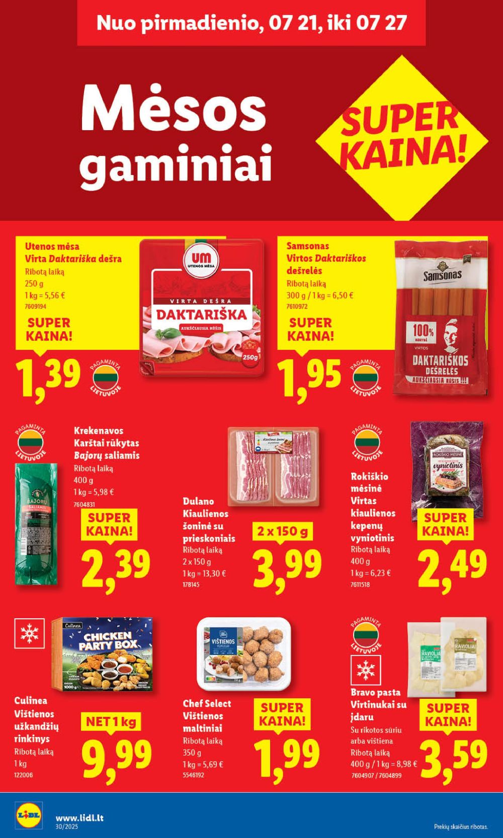 lidl - LIDL - Maisto prekių pasiūlymai (2025 07 21 - 2025 07 27) - page: 28 lidl - LIDL - Maisto prekių pasiūlymai (2025 07 21 - 2025 07 27) - page: 28