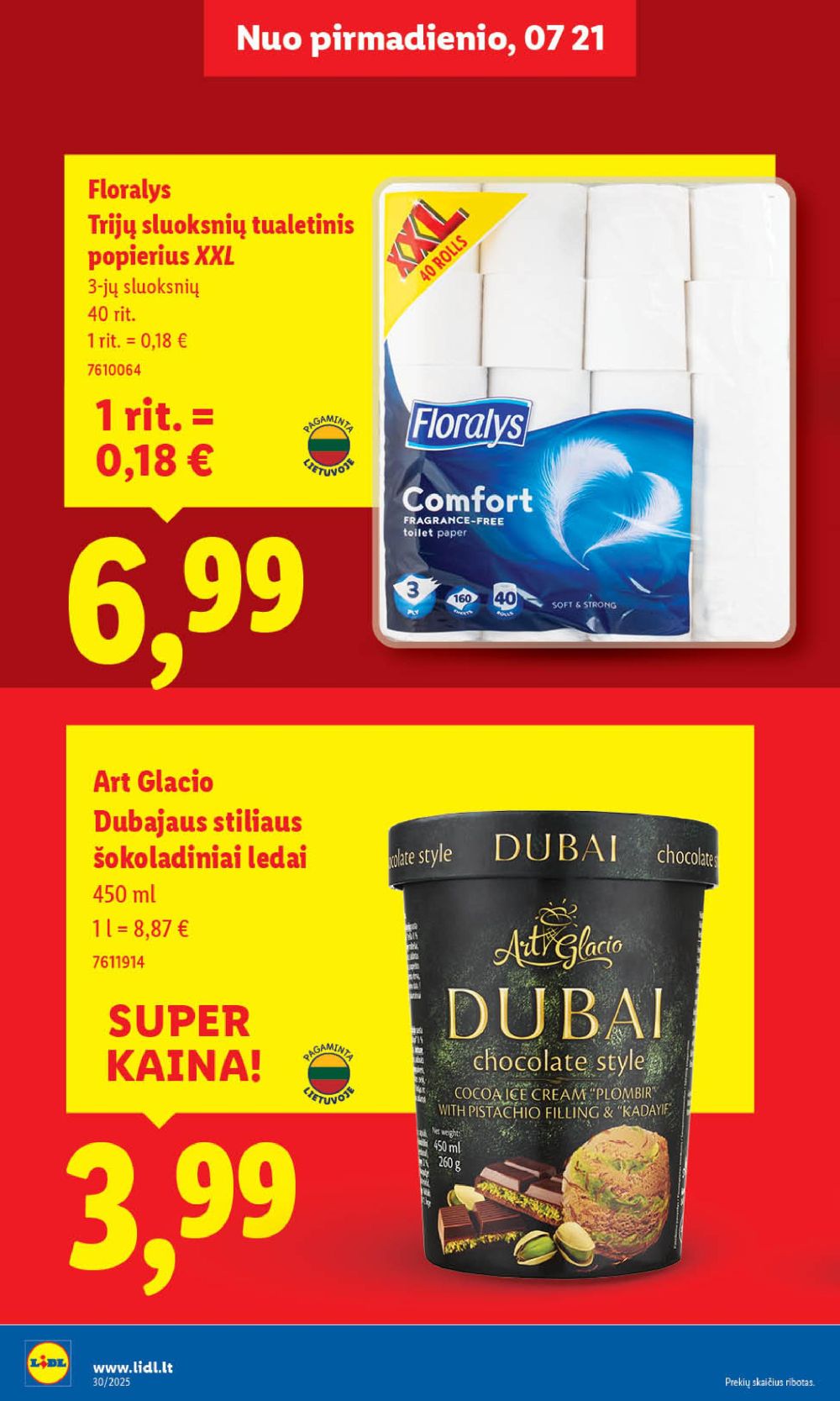 lidl - LIDL - Maisto prekių pasiūlymai (2025 07 21 - 2025 07 27) - page: 24 lidl - LIDL - Maisto prekių pasiūlymai (2025 07 21 - 2025 07 27) - page: 24