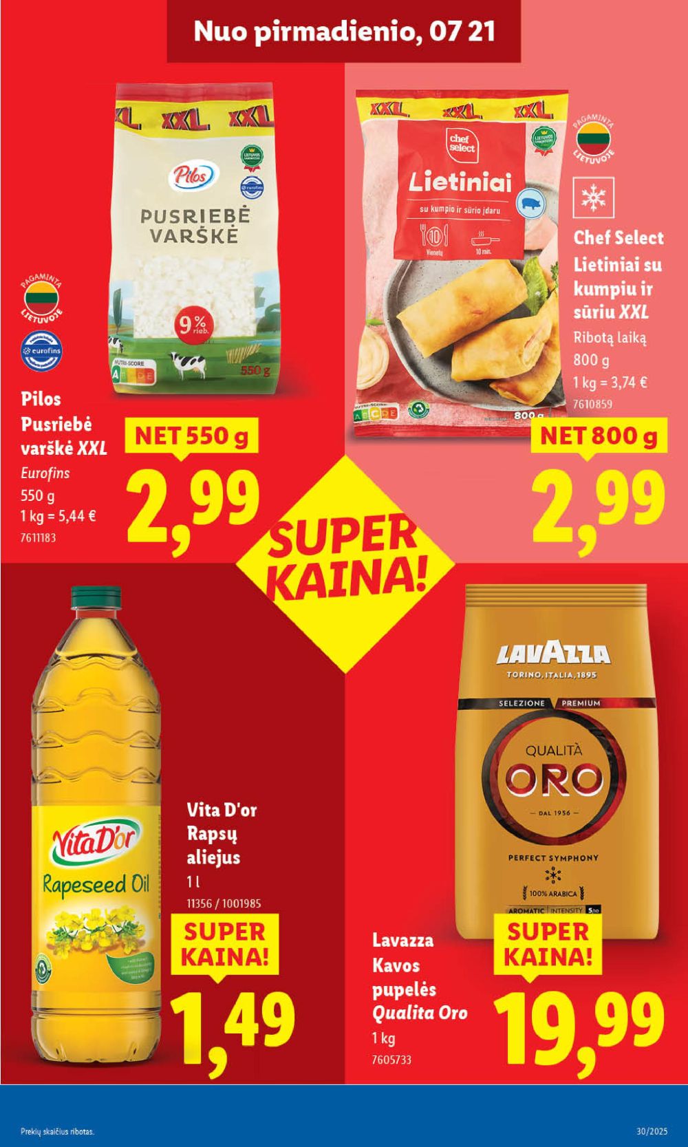 lidl - LIDL - Maisto prekių pasiūlymai (2025 07 21 - 2025 07 27) - page: 23 lidl - LIDL - Maisto prekių pasiūlymai (2025 07 21 - 2025 07 27) - page: 23