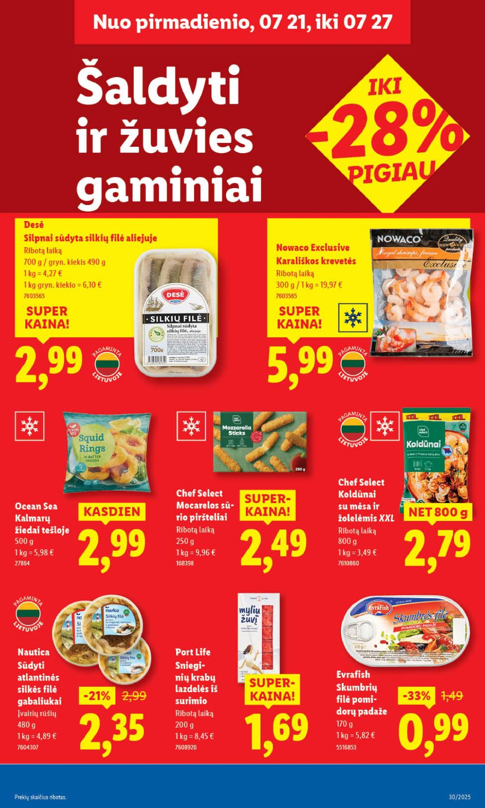 lidl - LIDL - Maisto prekių pasiūlymai (2025 07 21 - 2025 07 27) - page: 29 lidl - LIDL - Maisto prekių pasiūlymai (2025 07 21 - 2025 07 27) - page: 29