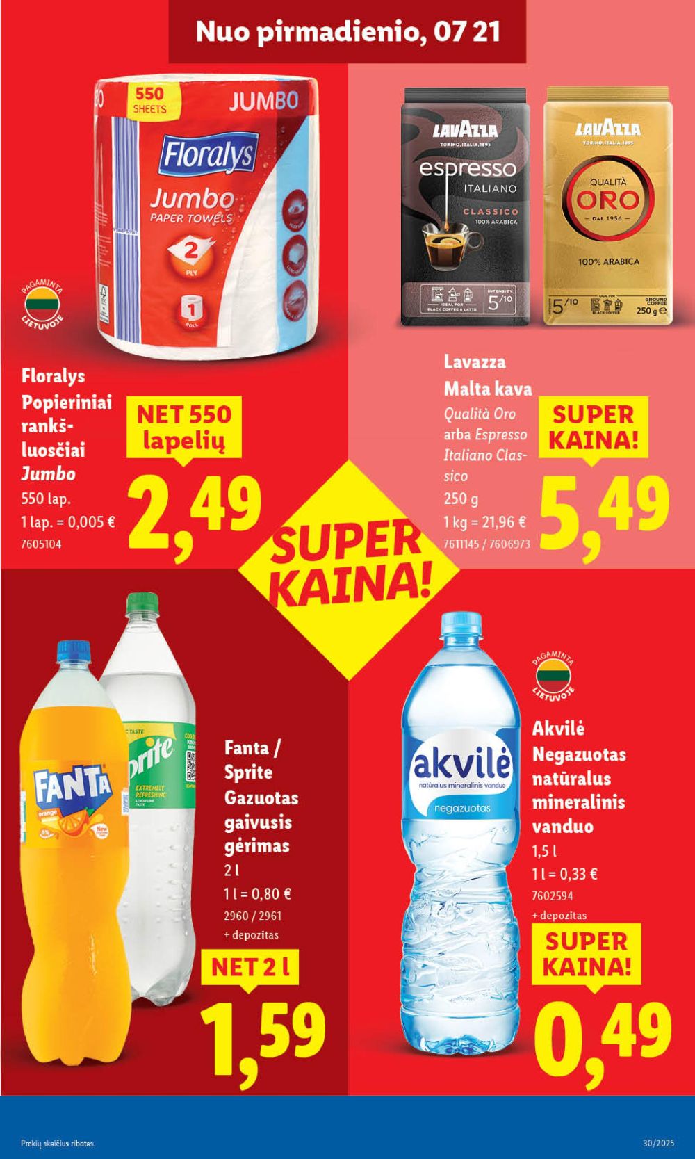 lidl - LIDL - Maisto prekių pasiūlymai (2025 07 21 - 2025 07 27) - page: 25 lidl - LIDL - Maisto prekių pasiūlymai (2025 07 21 - 2025 07 27) - page: 25