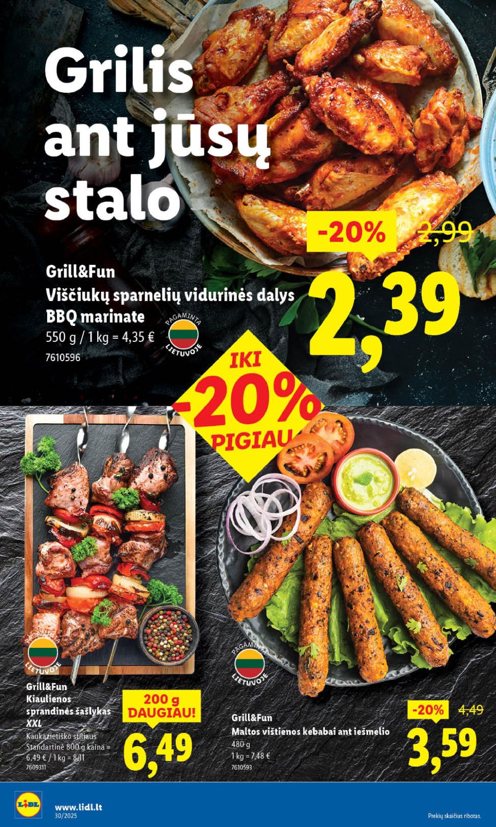 lidl - LIDL - Maisto prekių pasiūlymai (2025 07 21 - 2025 07 27) - page: 50 lidl - LIDL - Maisto prekių pasiūlymai (2025 07 21 - 2025 07 27) - page: 50