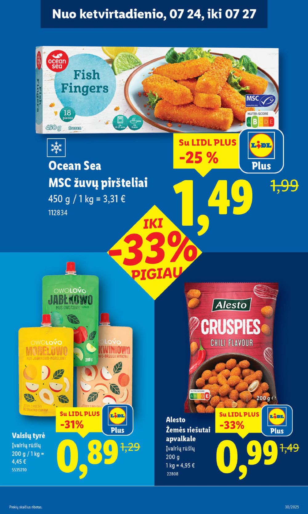 lidl - LIDL - Maisto prekių pasiūlymai (2025 07 21 - 2025 07 27) - page: 47 lidl - LIDL - Maisto prekių pasiūlymai (2025 07 21 - 2025 07 27) - page: 47
