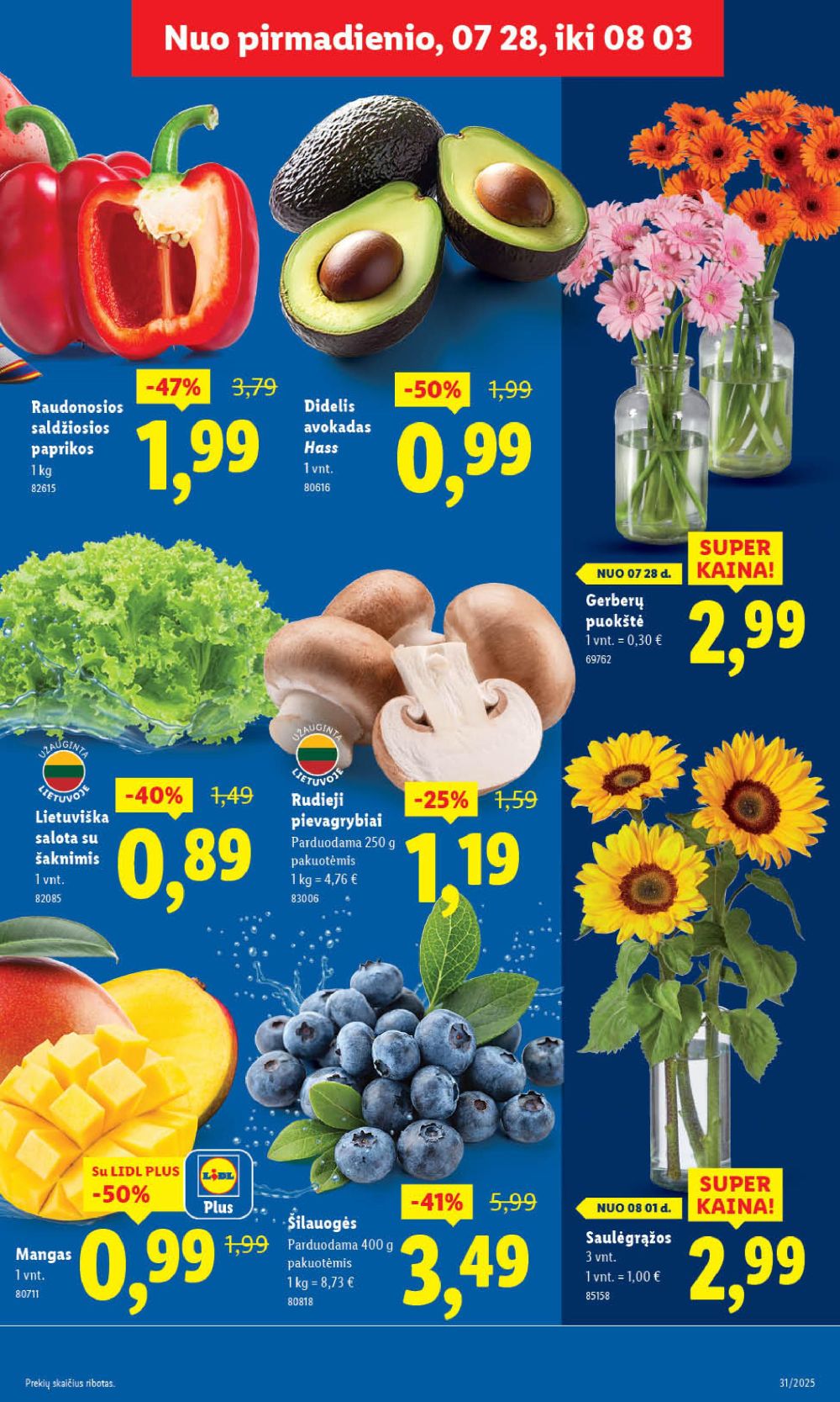 lidl - LIDL - Maisto prekių pasiūlymai (2025 07 28 - 2025 08 03) - page: 5
