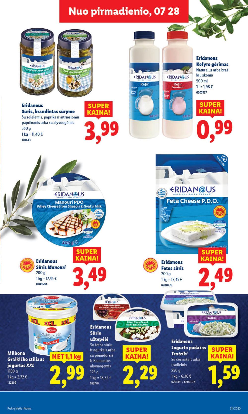 lidl - LIDL - Maisto prekių pasiūlymai (2025 07 28 - 2025 08 03) - page: 11